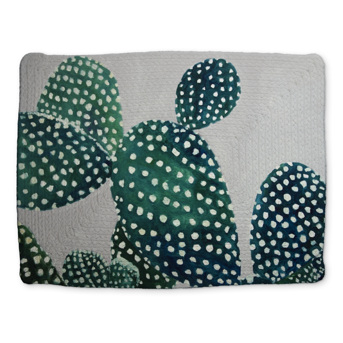 Picture of Begin Home Decor CBPM1418MT51EH 14 x 18 in. Opuntia Cactus Placemat - Exotic Botanical Bedroom Decor