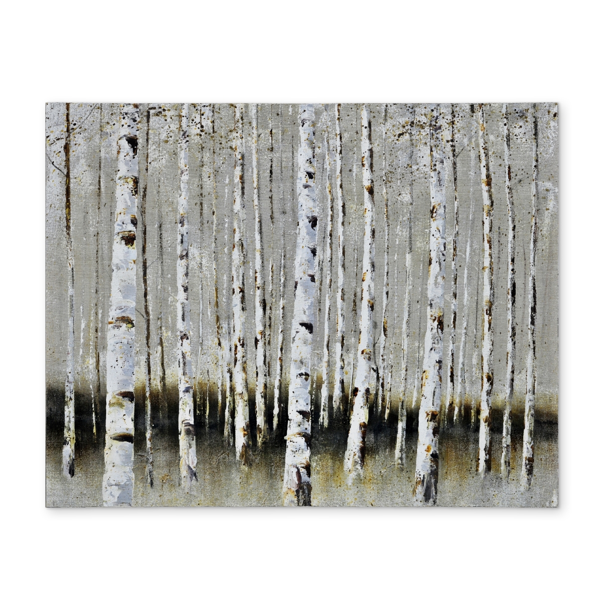 Picture of Begin Home Decor CPPM141836MD9X 14 x 18 in. Winter Forest Landscape Brown Bedroom Placemat - Home Decor