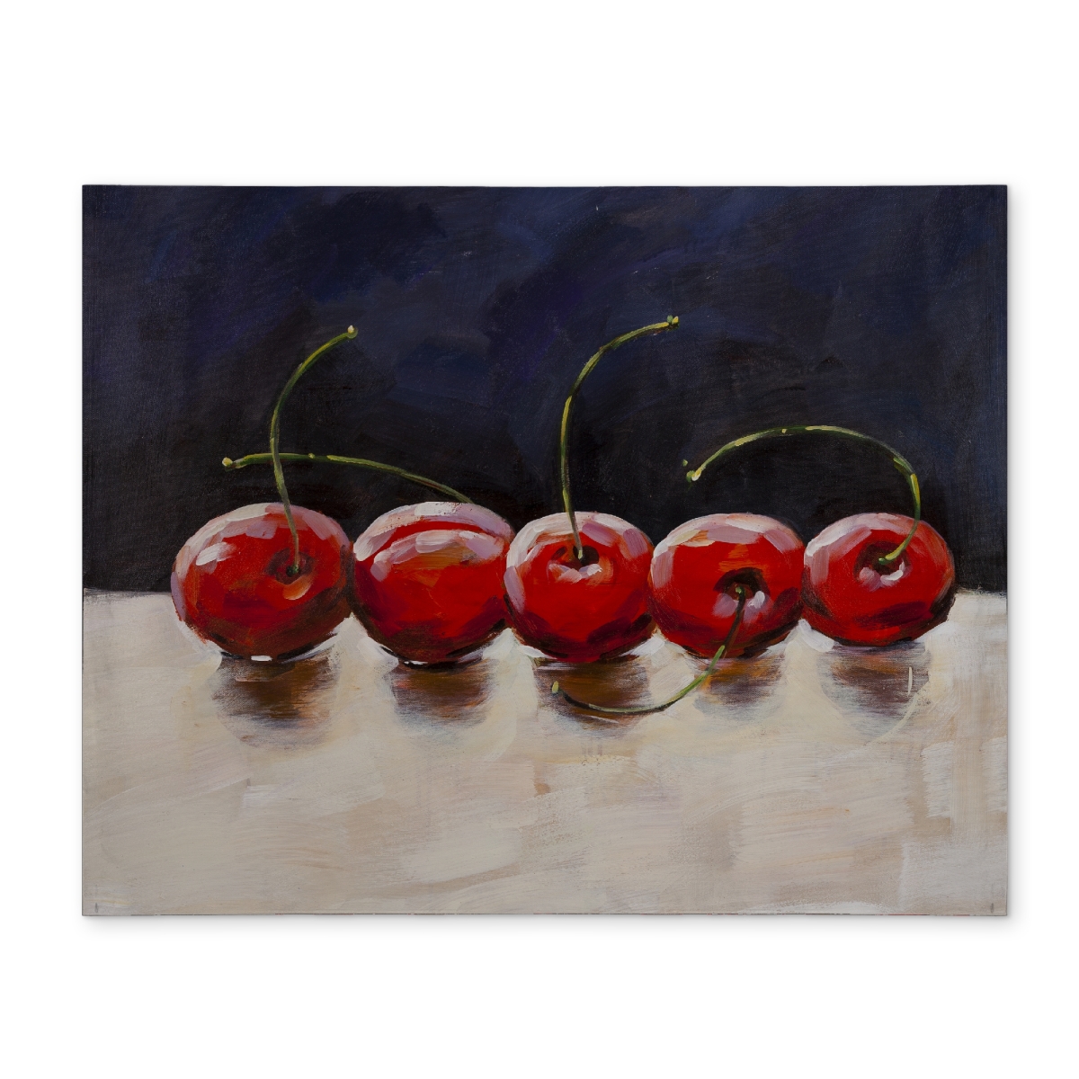 Picture of Begin Home Decor CPPM1418LND87T 14 x 18 in. Cherry Polyester Placemat - Modern Gastronomy Home Decor