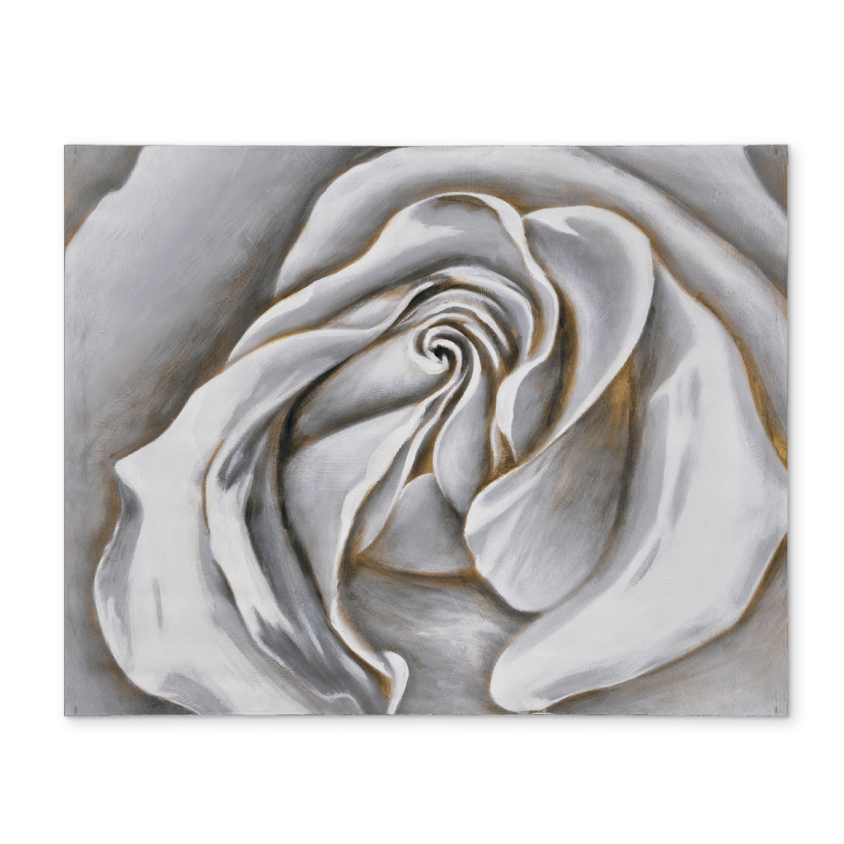 Picture of Begin Home Decor CPPM1418G8VO8G 14 x 18 in. White Rose Delicate Placemat - Floral Botanical Decor