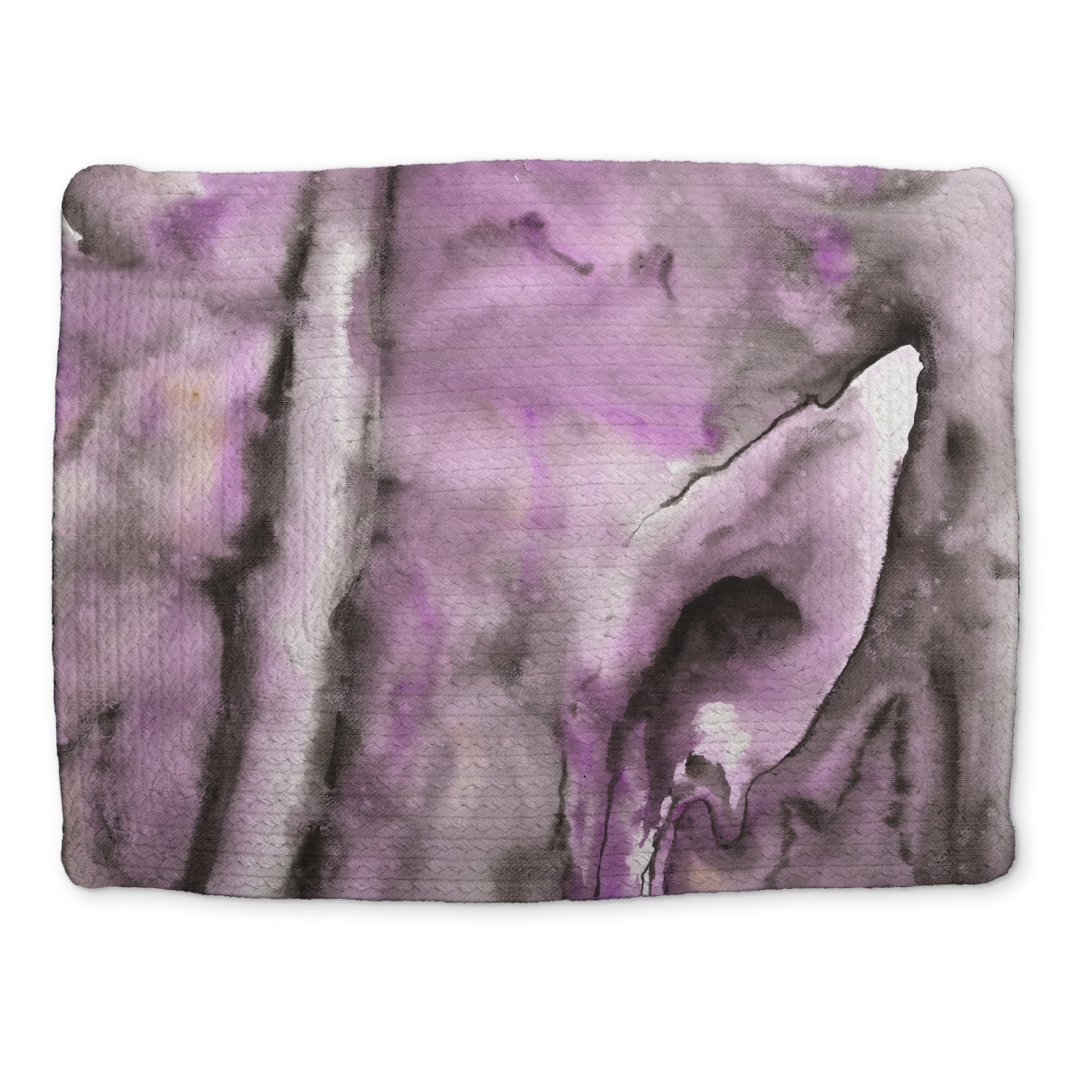 Picture of Begin Home Decor CBPM14188ZVZVN 14 x 18 in. Purple Abstract Braided Polyester Placemat - Home Decor