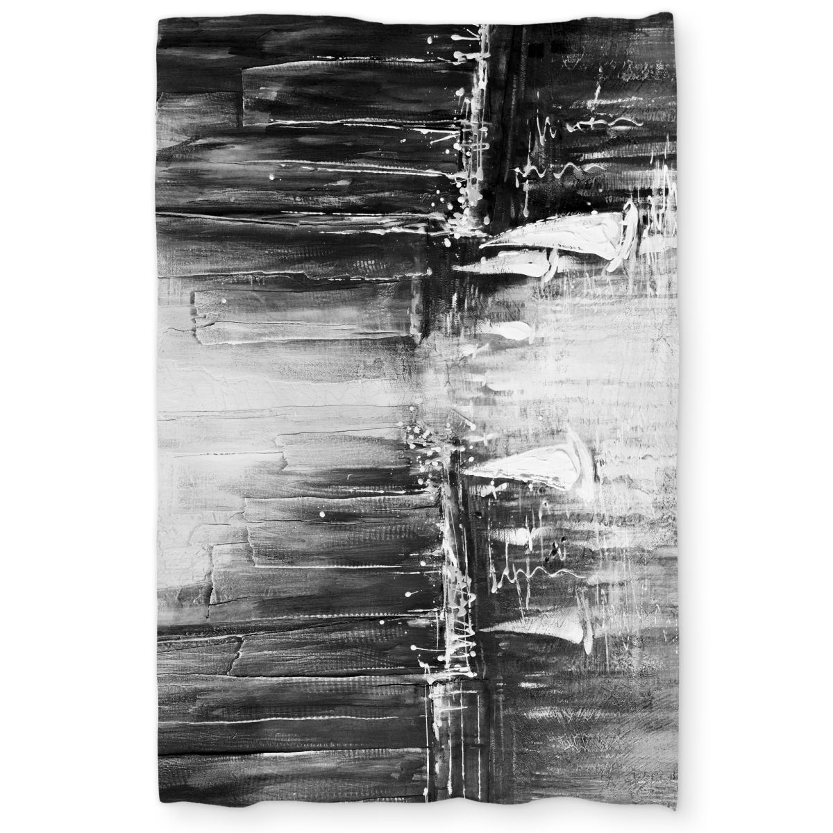 C1DCTXLWO87EMQ Grayscale Boats on the Water Twin Size Extra Long Duvet Cover - Home Decor