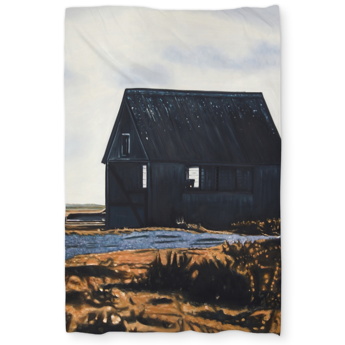 C1DCTXLWT7ZV34 Abandoned Barn Kitchen Landscapes Twin Size Extra Long Duvet Cover - Home Decor