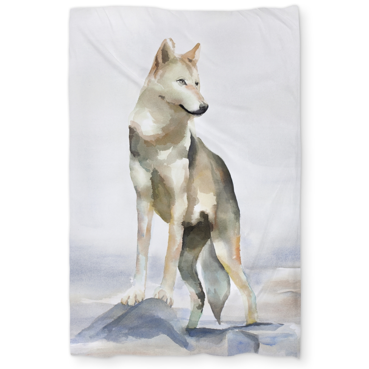C1DCTXLWVD2MXF Wolf Scandinavian Man Cave Twin Size Extra Long Duvet Cover - Home Decor Essentials
