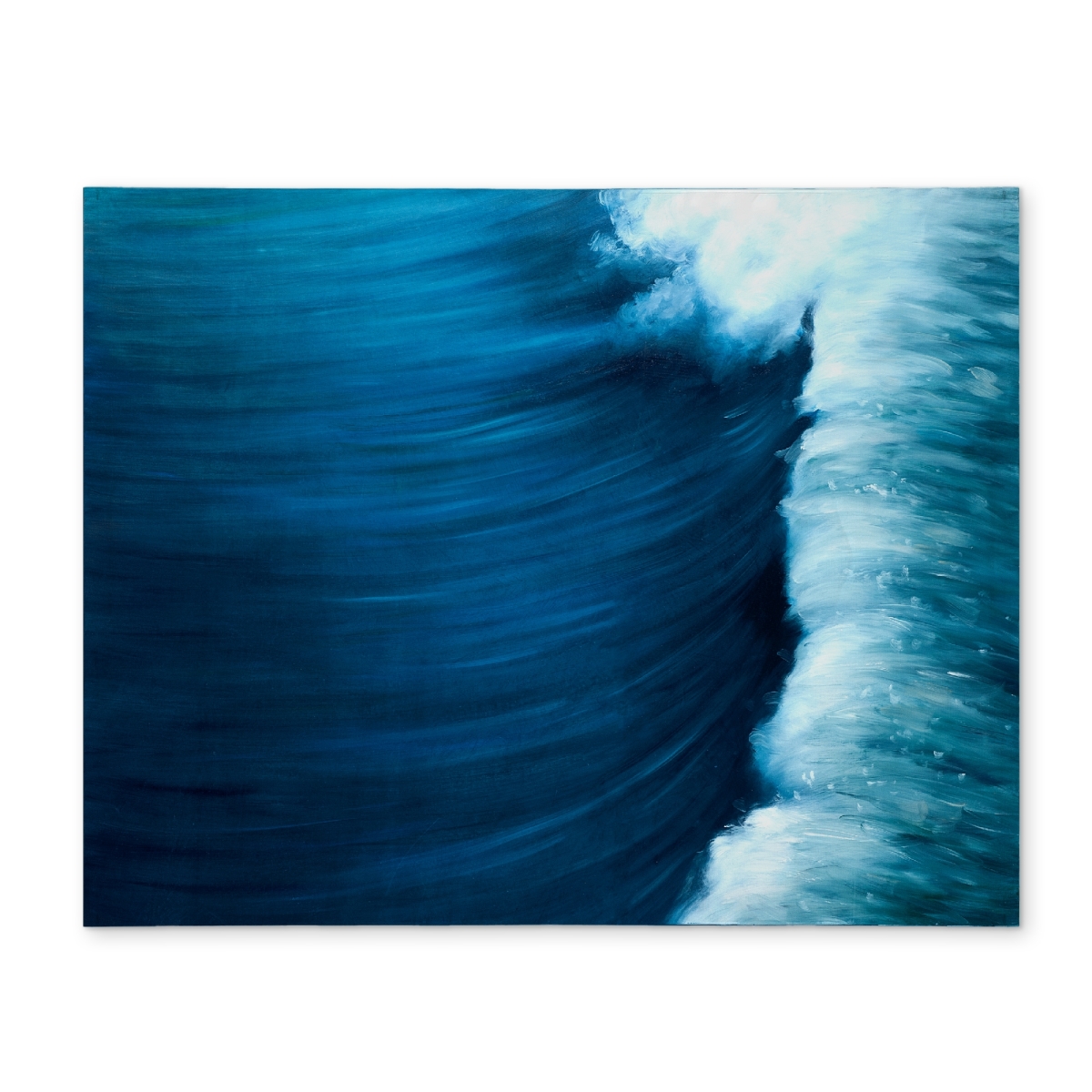 Picture of Begin Home Decor CPPM1418RMXH37 14 x 18 in. Blue Coastal Sea Wave Placemat - Polyester Home Decor