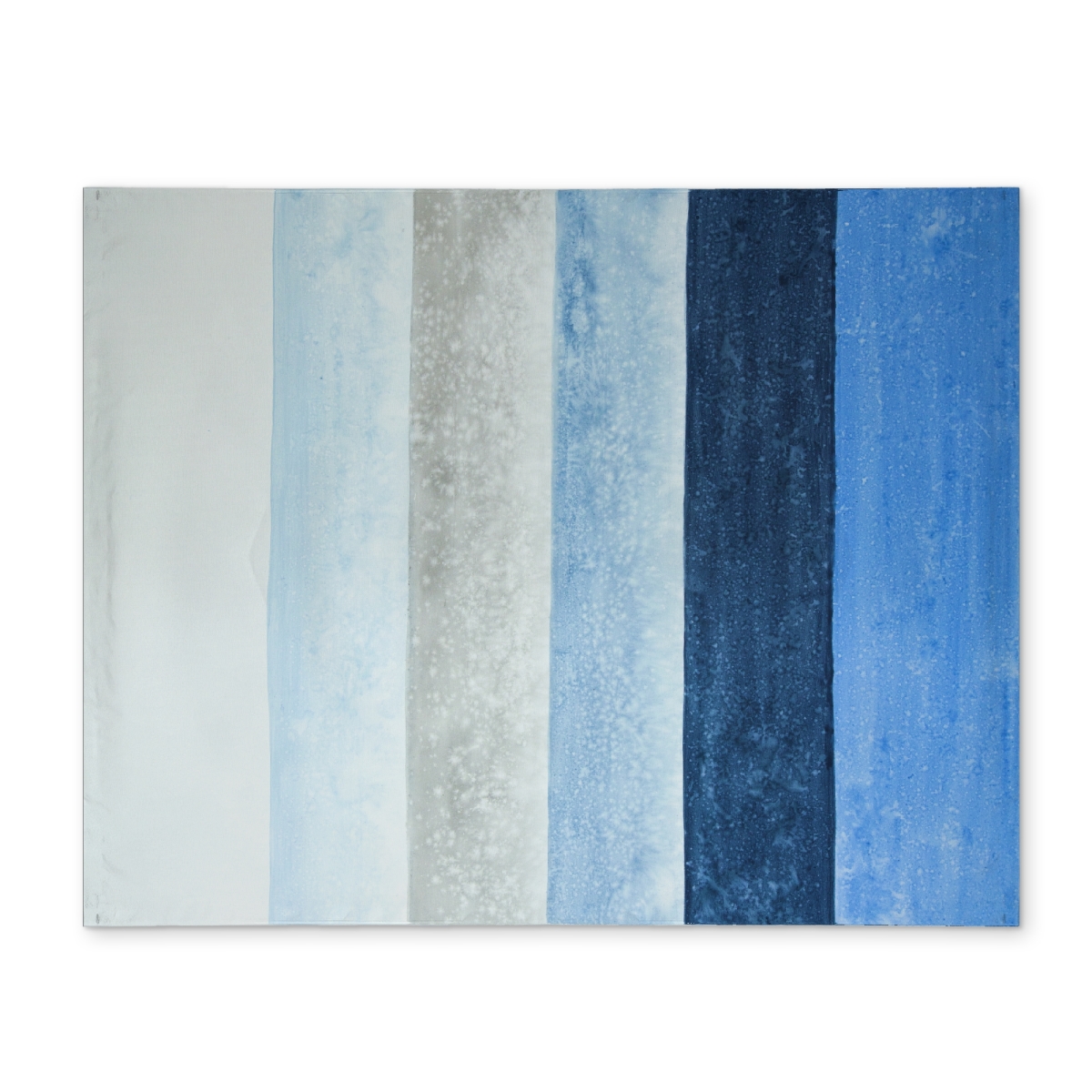 Picture of Begin Home Decor CPPM1418PYPF5Y 14 x 18 in. Blue Stripes Abstract Polyester Placemat - Home Decor Essential