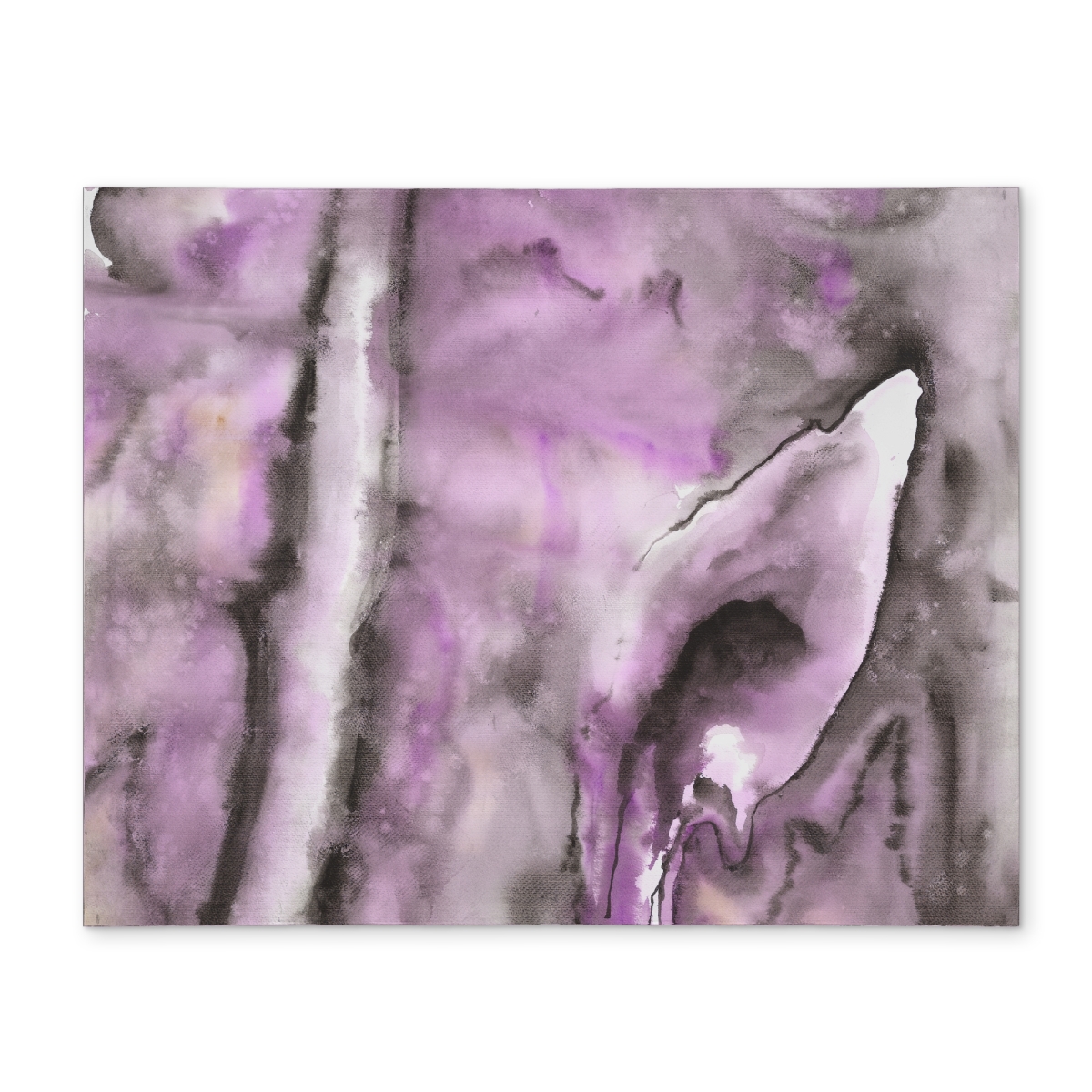 CPPM1418Y2FRFL 14 x 18 in. Purple Bedroom Polyester Placemat - Home Decor Illustration