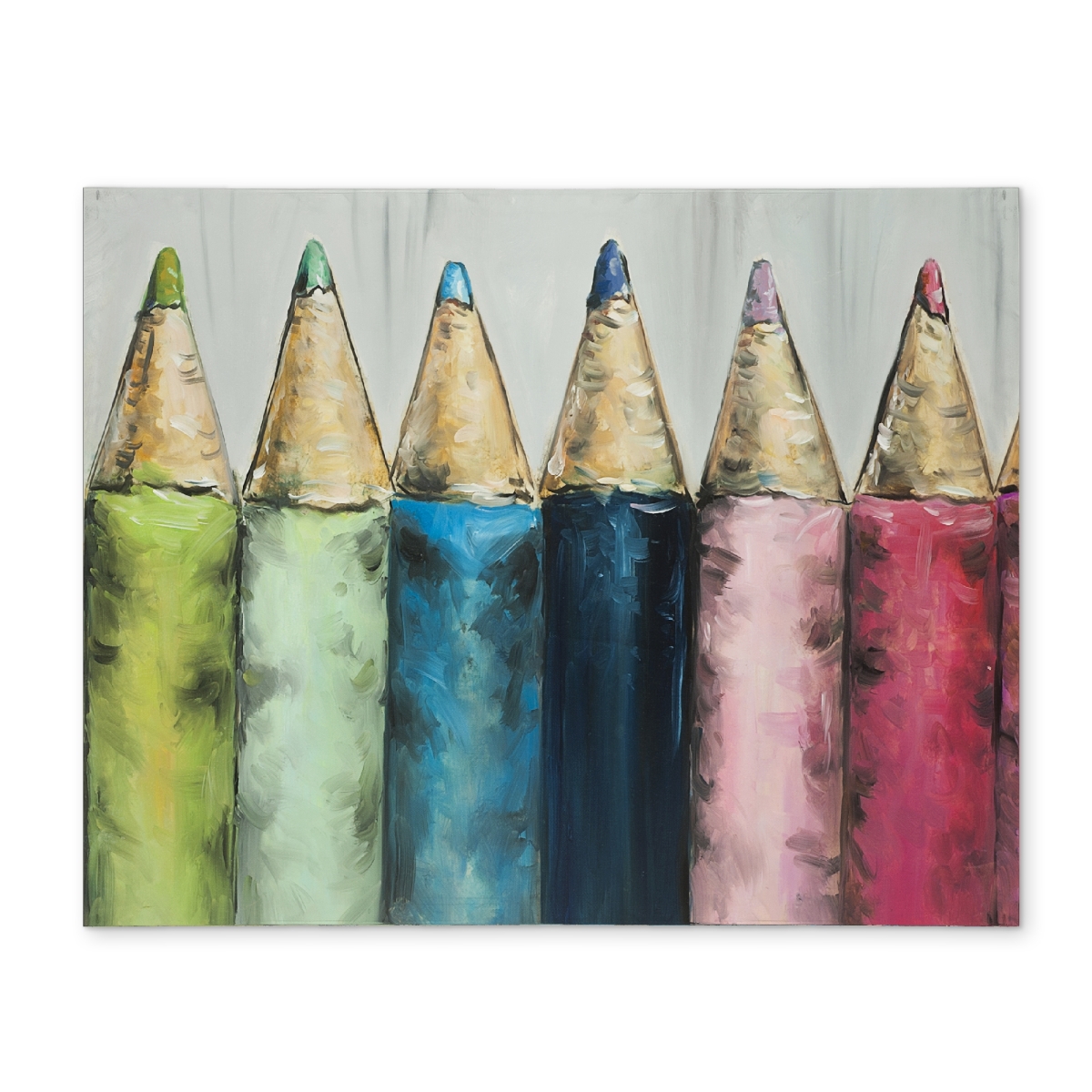 Picture of Begin Home Decor CPPM14188NX0FT 14 x 18 in. Coloring Pencils Blue Polyester Placemat - Home Decor Hobbies