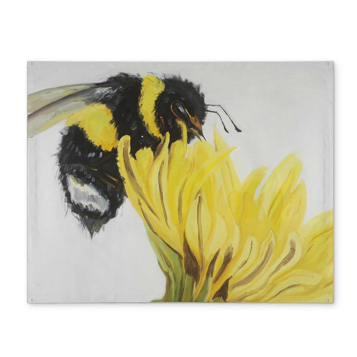 Picture of Begin Home Decor CPPM141817PU4O 14 x 18 in. Contemporary Yellow Bumblebee Polyester Placemat - Home Decor