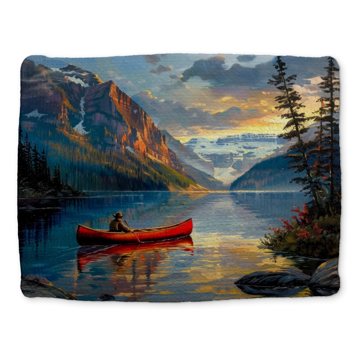 Picture of Begin Home Decor CBPM14187SUR9L 14 x 18 in. Blue Braided Polyester Placemat - Peace of Mind Home Decor