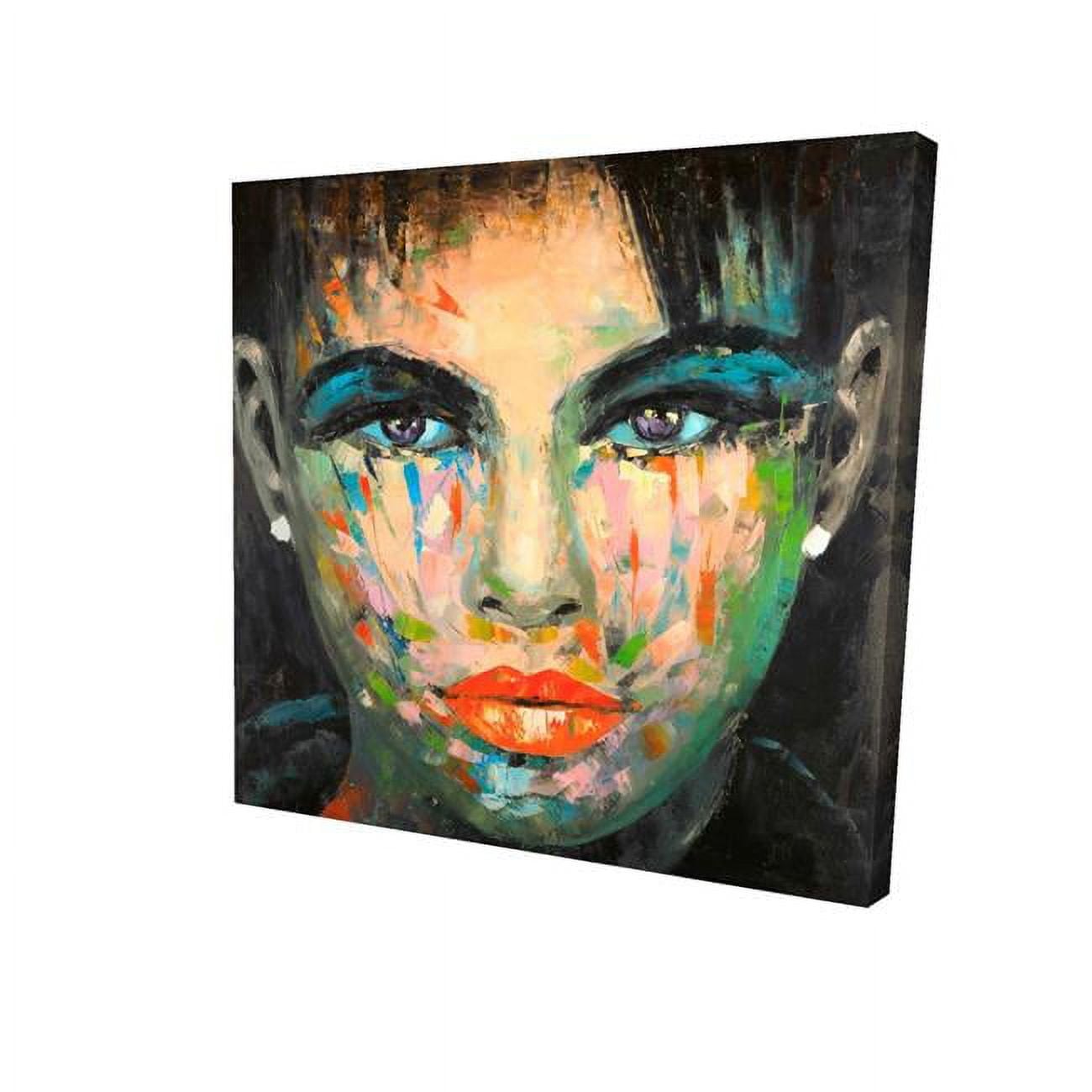 16 x 16 in. Abstract Portrait-Print on Canvas