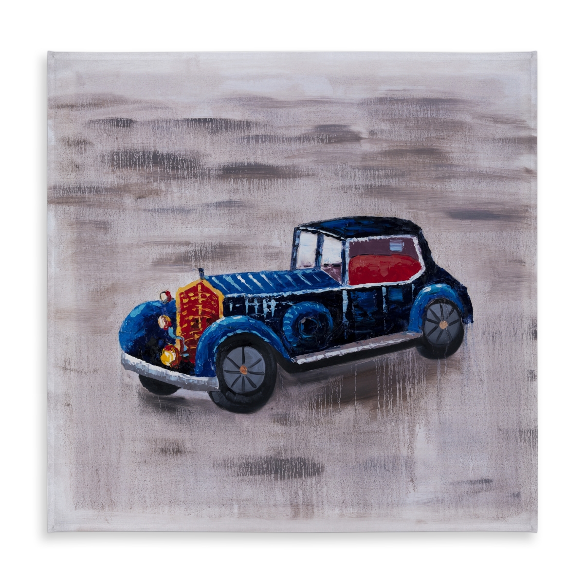 Picture of Begin Home Decor C1TC5858J40CVO 58 x 58 in. Toy Car Tablecloth - Livingroom Transportation Decor for Home