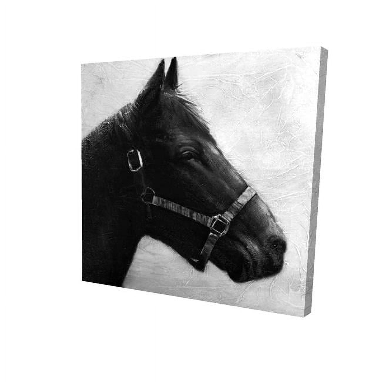 8 x 8 in. Gallopin The Horse-Print on Canvas