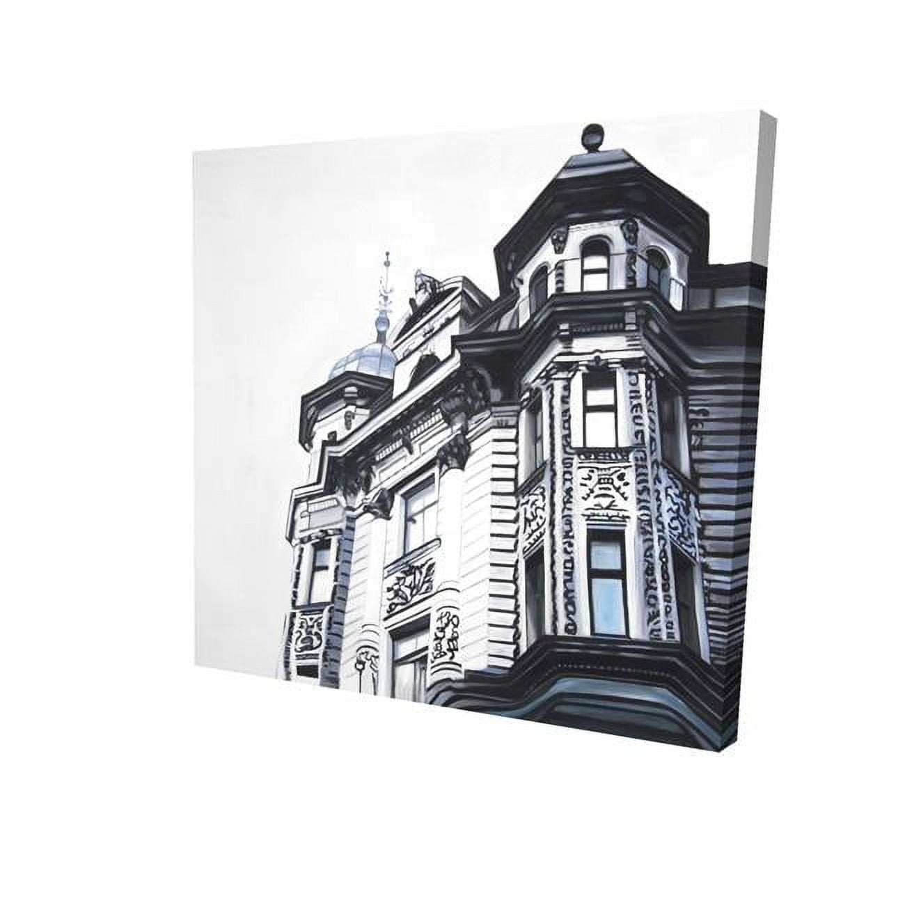 8 x 8 in. Historic Apartment-Print on Canvas