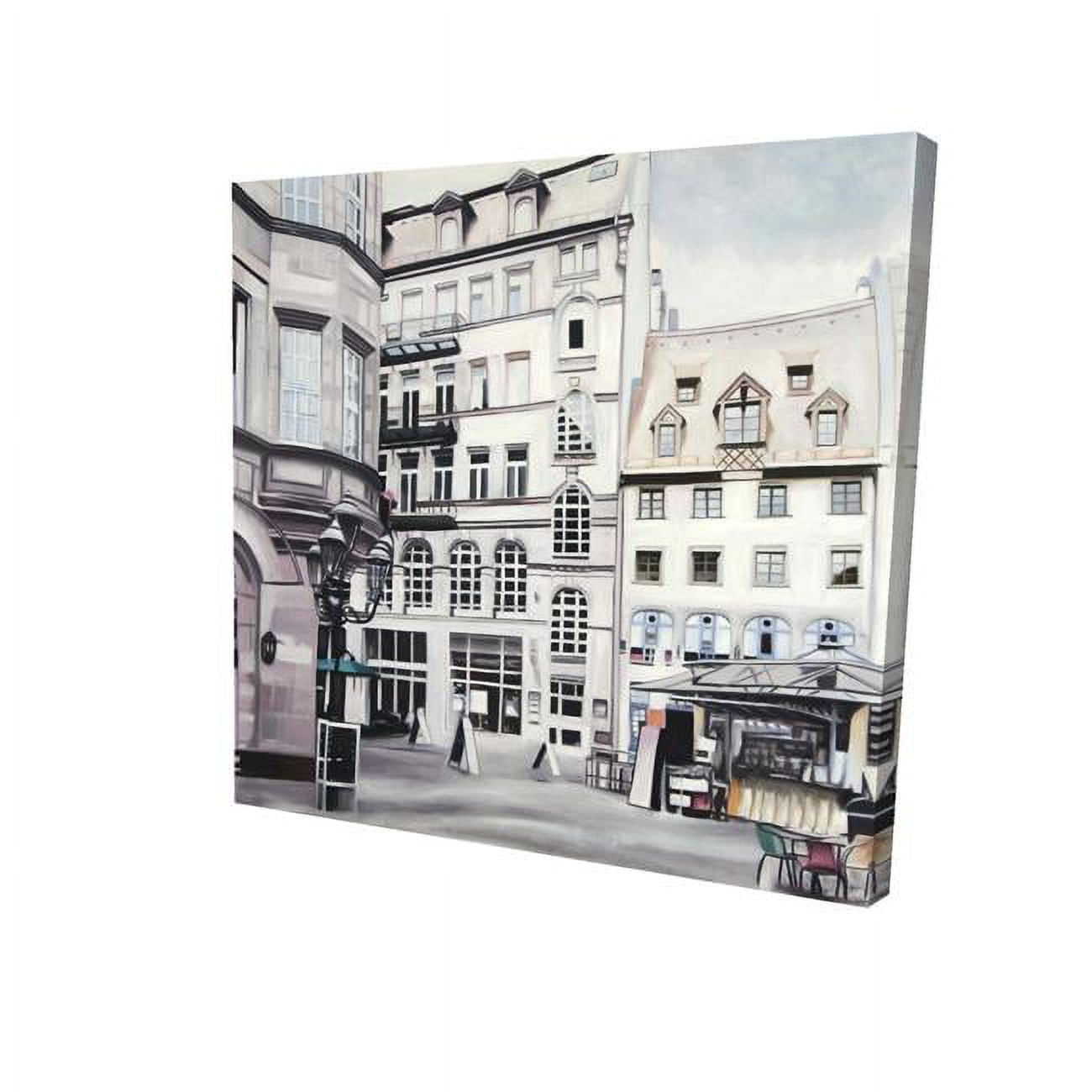8 x 8 in. Street Scene In Germany-Print on Canvas