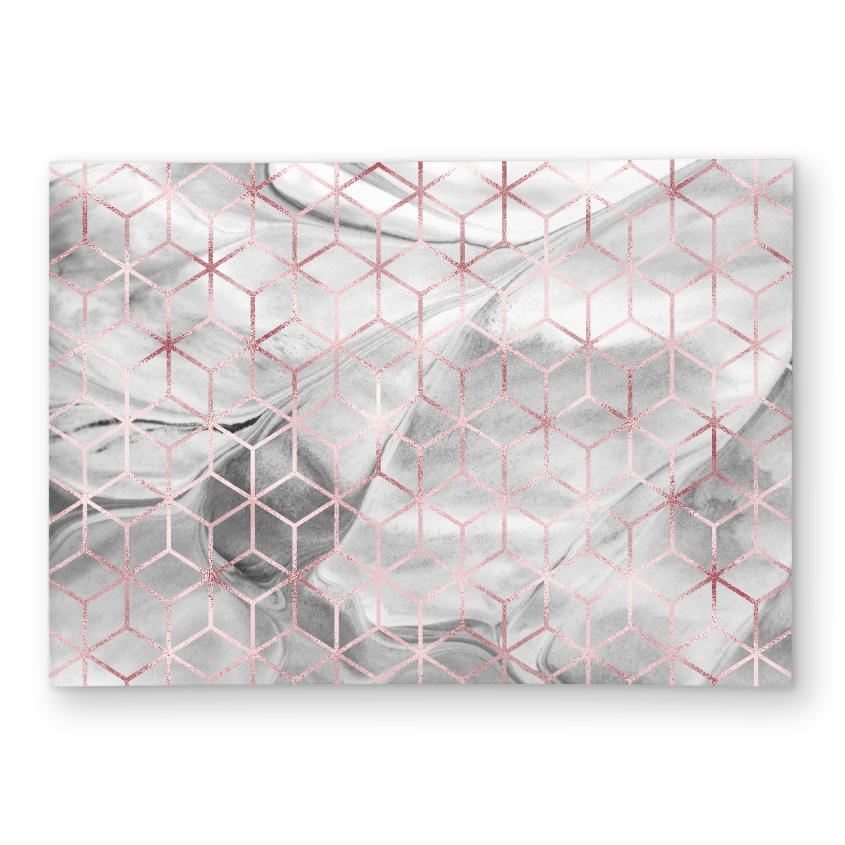 C1ROAR57PIW2JQ 5 x 7 ft. Symmetry Outdoor Area Rug - Abstract Home Decor for Office - Rectangle