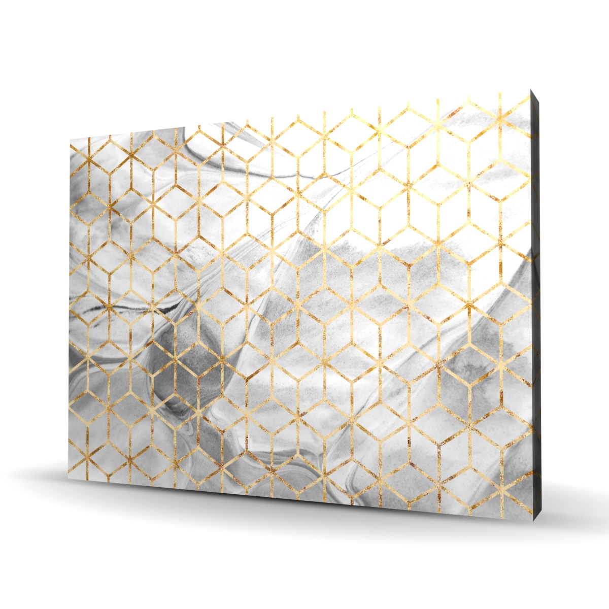 C1RC3648YTNUBL 36 x 48 in. Symmetry - Gray Living Room Canvas for Elegant Home Decor