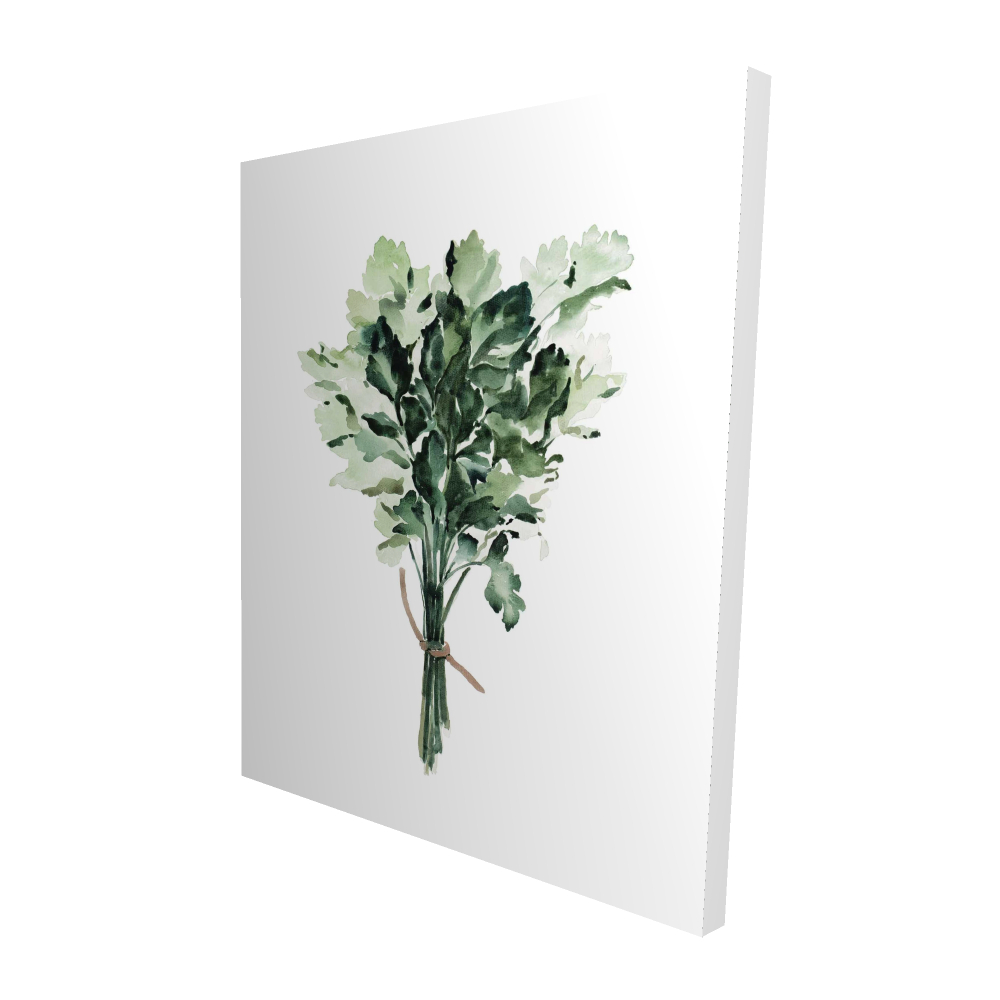 2080-6048-GA93 48 x 60 in. Tied Up Persil Bundle - Kitchen Illustrative Canvas Decor