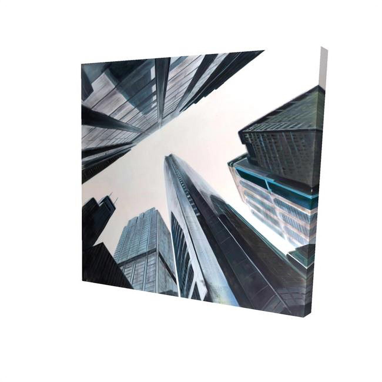 8 x 8 in. Perspective View of Skyscraper-Print on Canvas