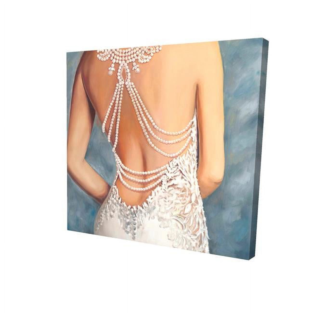 12 x 12 in. Wedding Dress-Print on Canvas