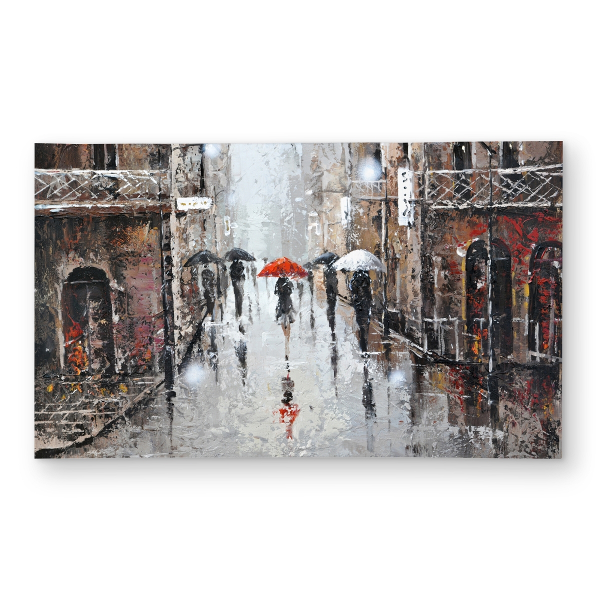 C1ROAR35VOHUZ4 3 x 5 ft. City Rain Bedroom Man Outdoor Area Rug - Home Decor Essentials - Rectangle