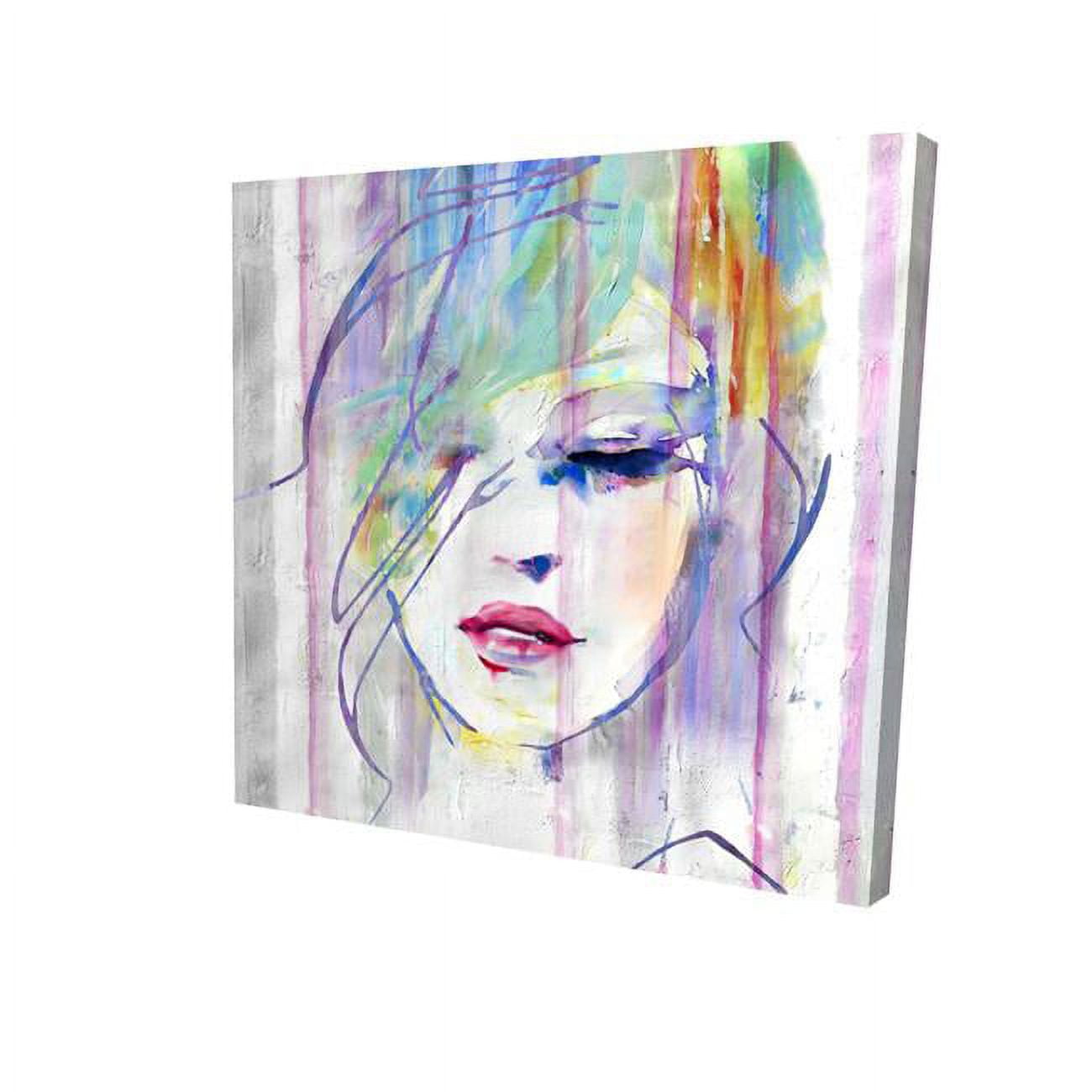 12 x 12 in. Abstract Beauty-Print on Canvas