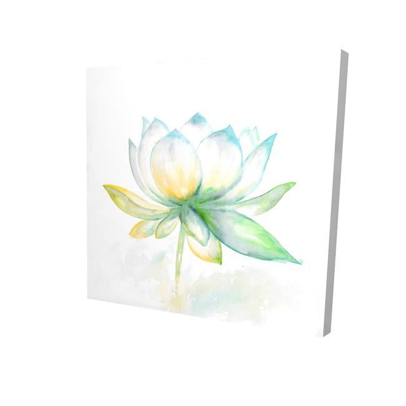 12 x 12 in. Lotus Flower-Print on Canvas
