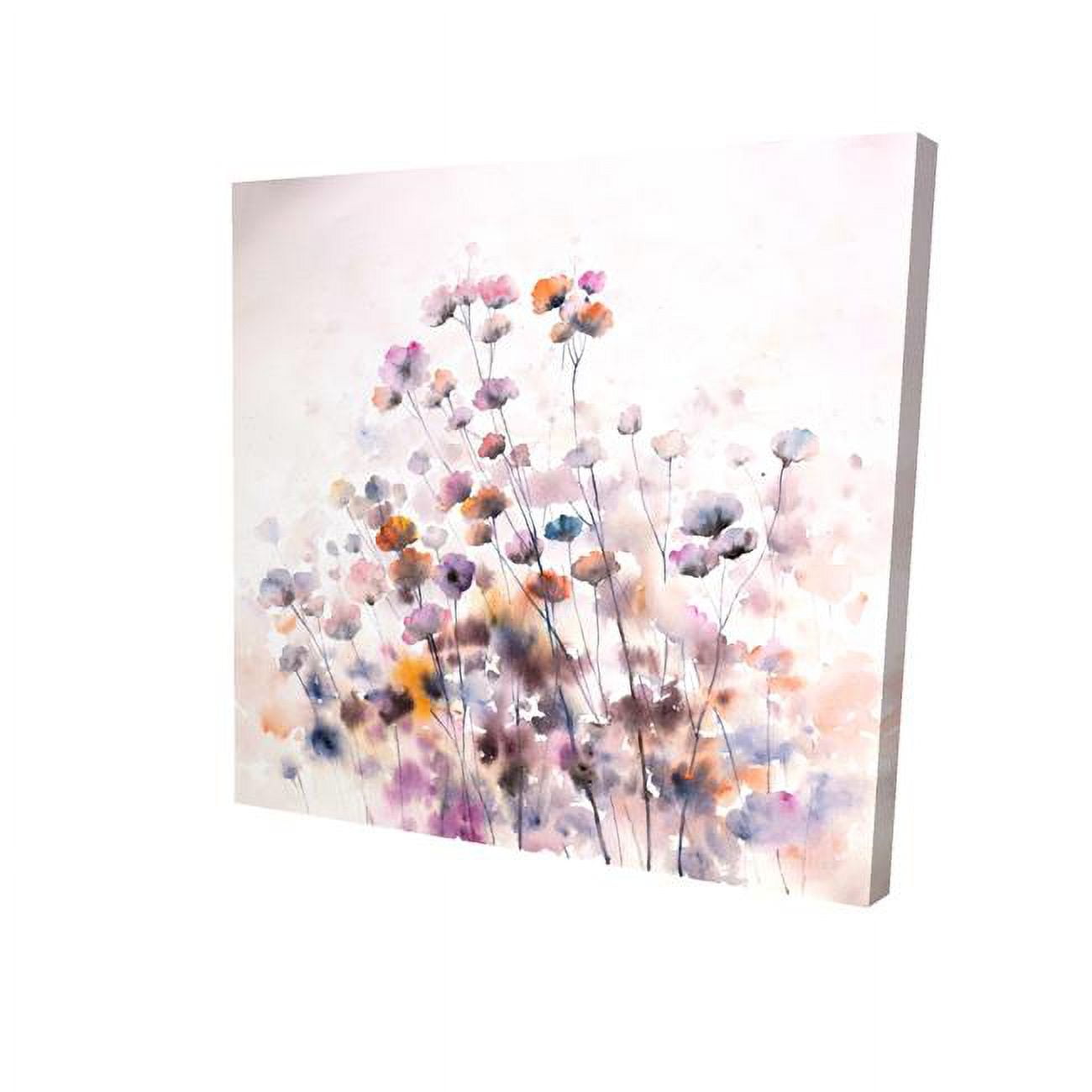 12 x 12 in. Wildflowers-Print on Canvas