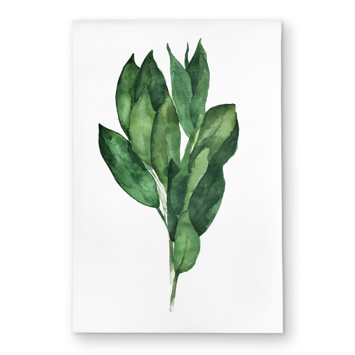 C1ROAR23SV102U 2 x 3 ft. Bay Leaves Bundle - Gastronomy Farmhouse Outdoor Area Rug - Rectangle