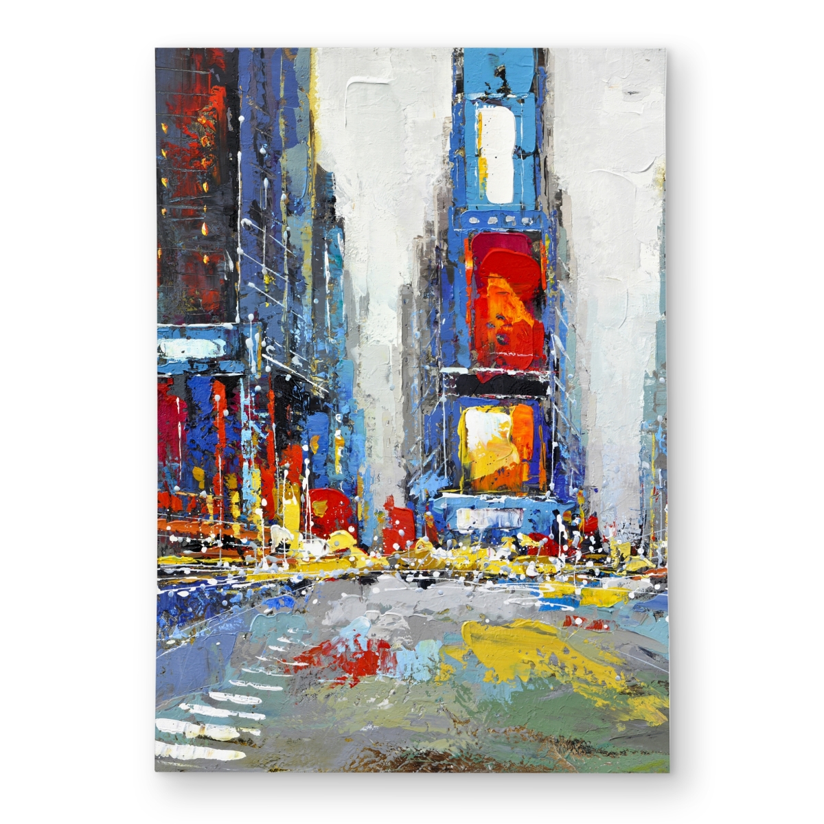 C1ROAR5708S4GT 5 x 7 ft. Abstract & Colorful Buildings Outdoor Area Rug - Home Decor - Rectangle