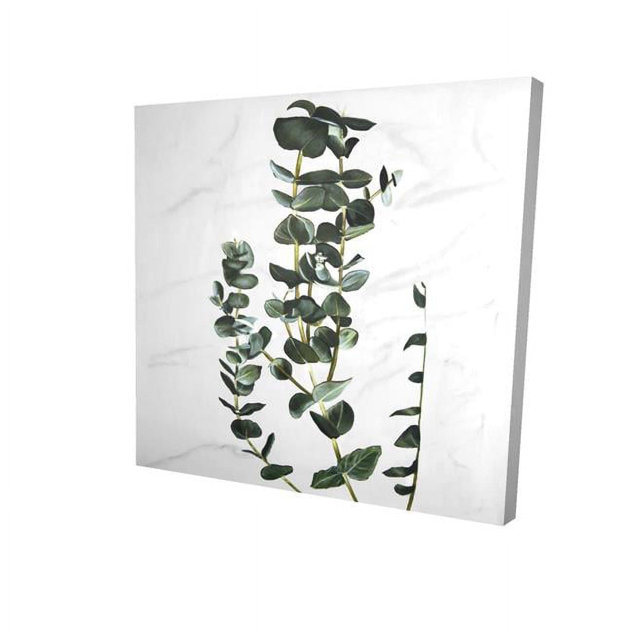12 x 12 in. Eucalyptus Stems-Print on Canvas