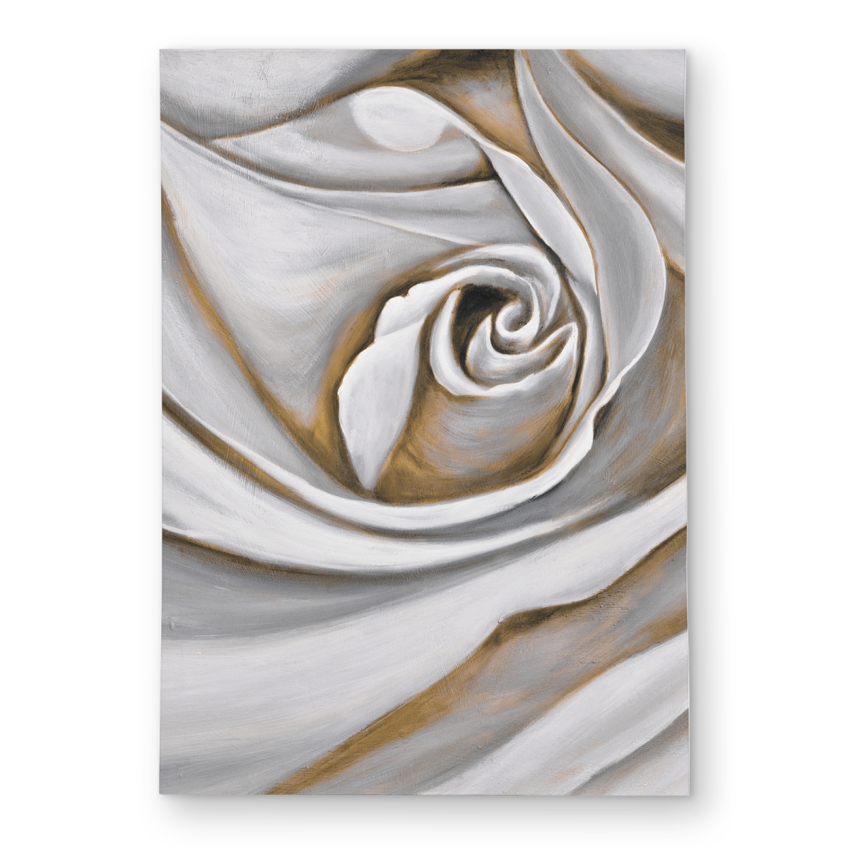 C1ROAR57QLZU2D 5 x 7 ft. White Rose Closeup Outdoor Area Rug - Floral Home Decor - Rectangle