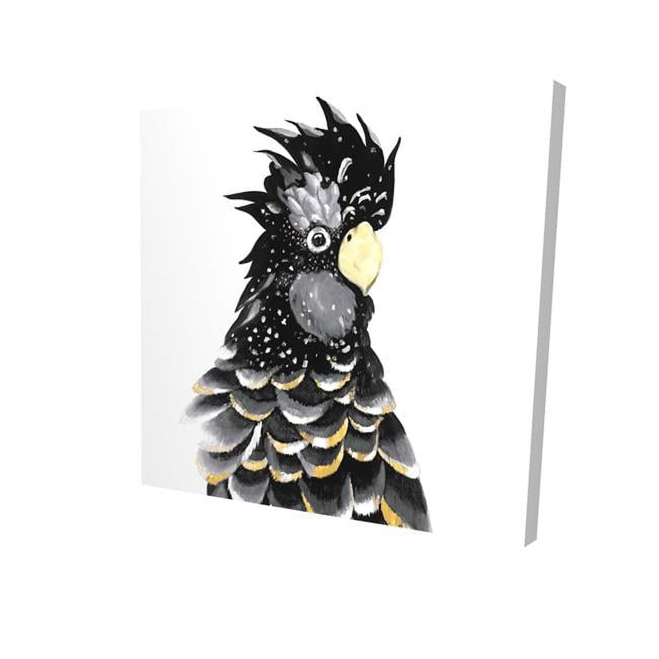 16 x 16 in. Red-Tailed Cockatoo Parrot-Print on Canvas