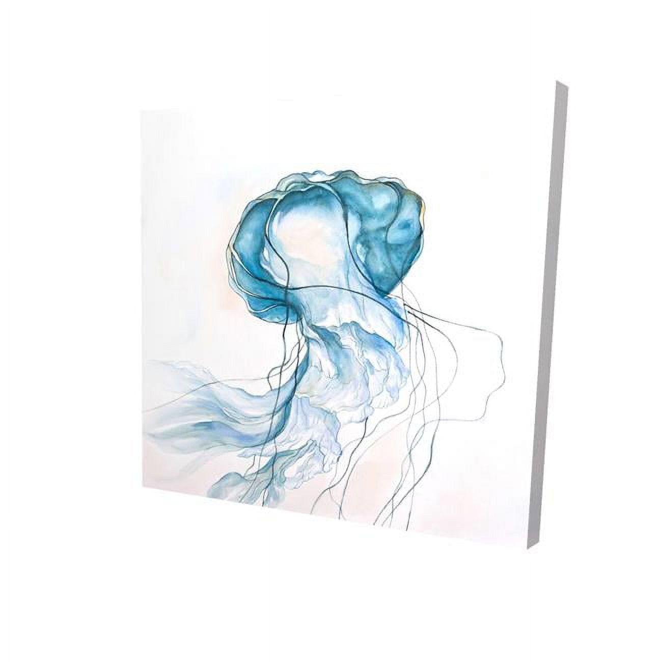 16 x 16 in. Jellyfish Moving-Print on Canvas