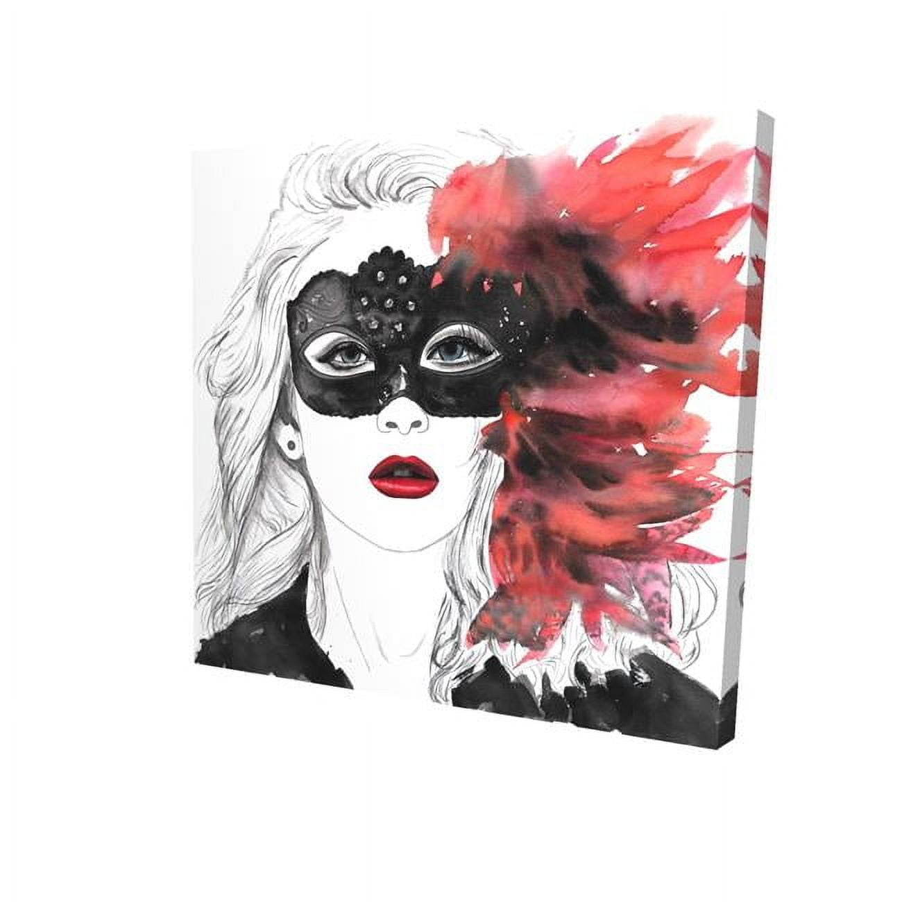 16 x 16 in. Masked Ball-Print on Canvas
