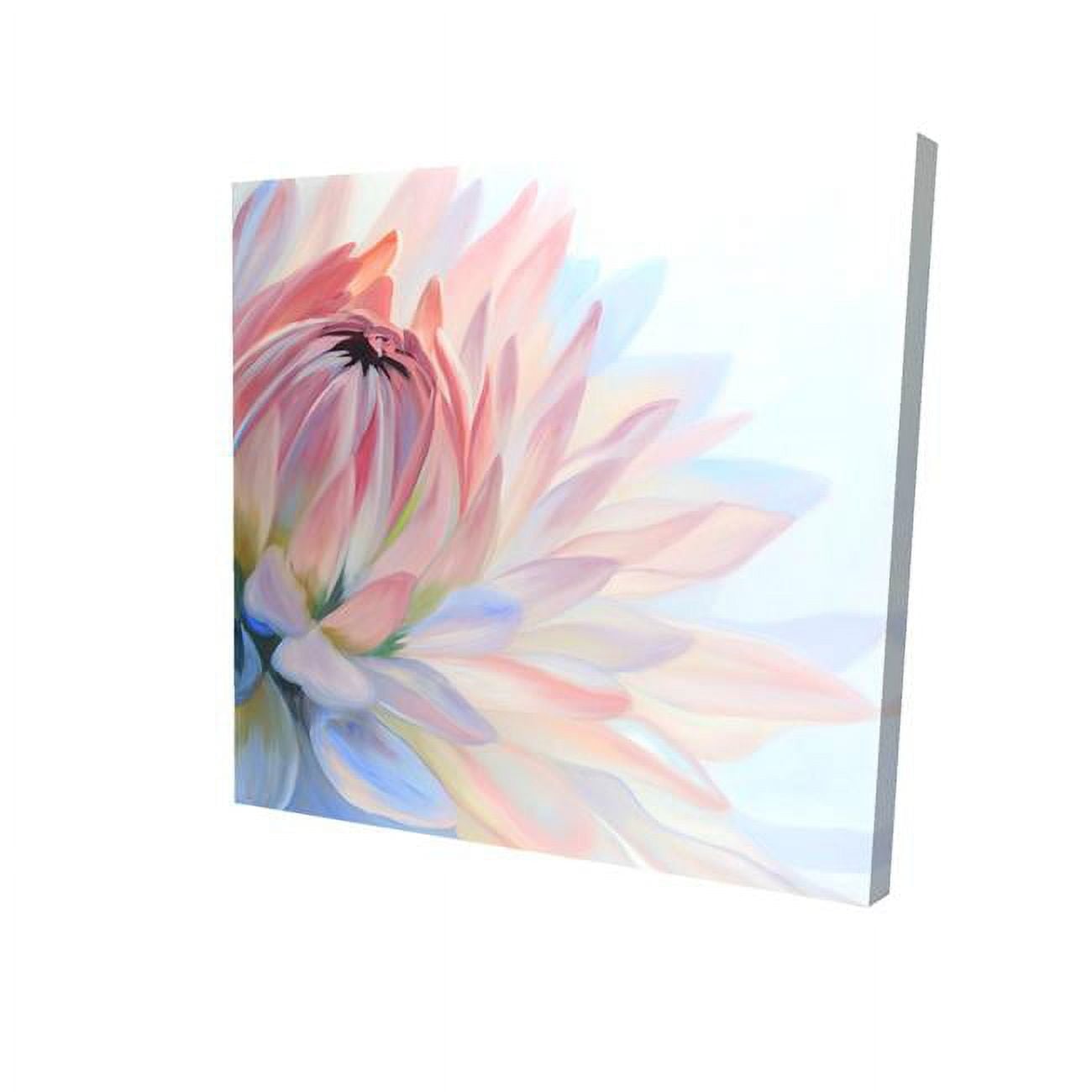 16 x 16 in. Lotus Pastel Flower-Print on Canvas