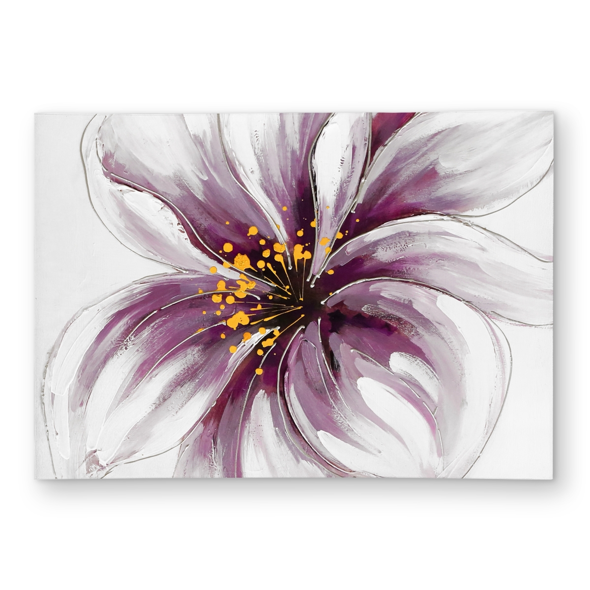 C1ROAR57EZAHQ7 5 x 7 ft. Purple Orchid Outdoor Area Rug - Floral Botanical Decor - Rectangle