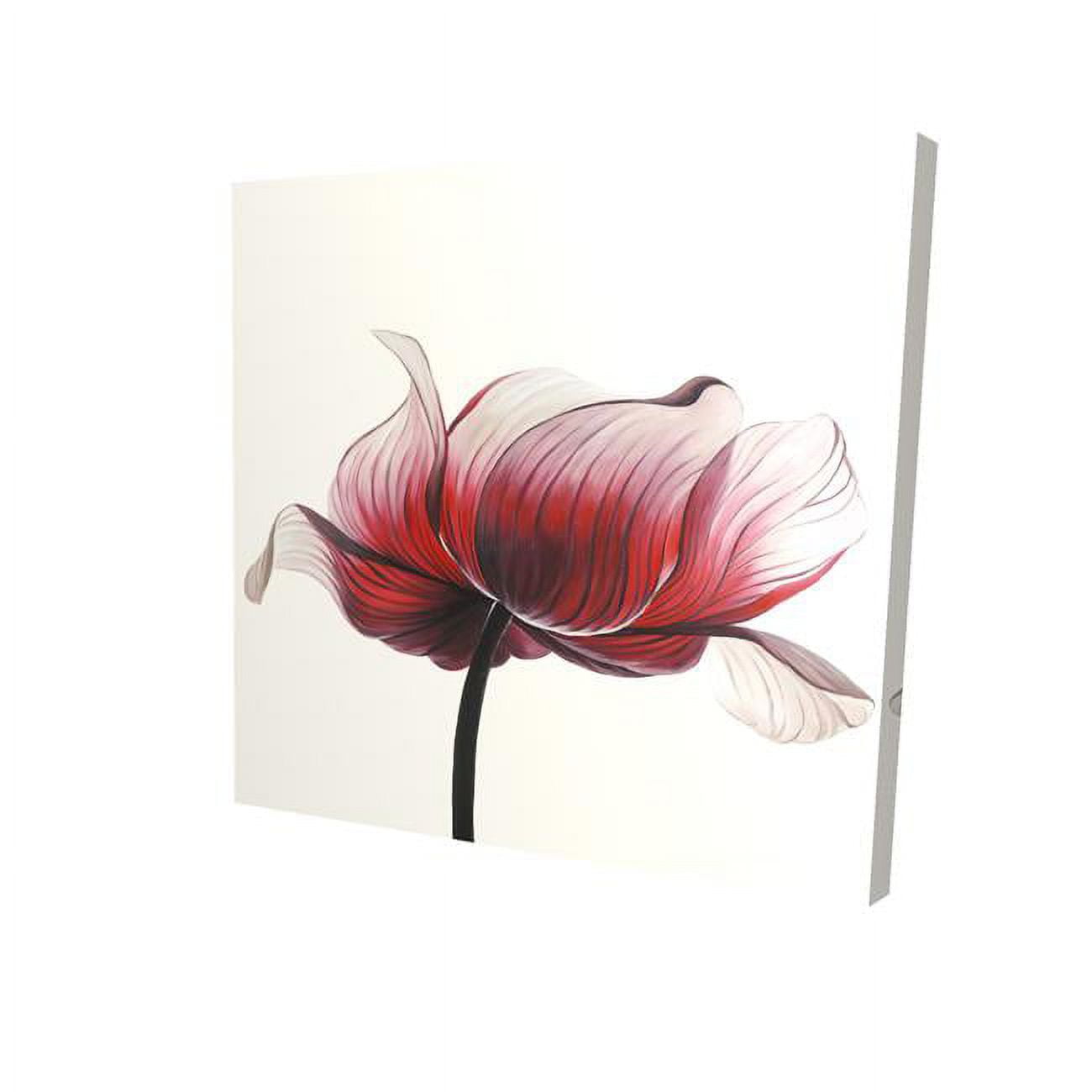 16 x 16 in. Anemone Flower-Print on Canvas