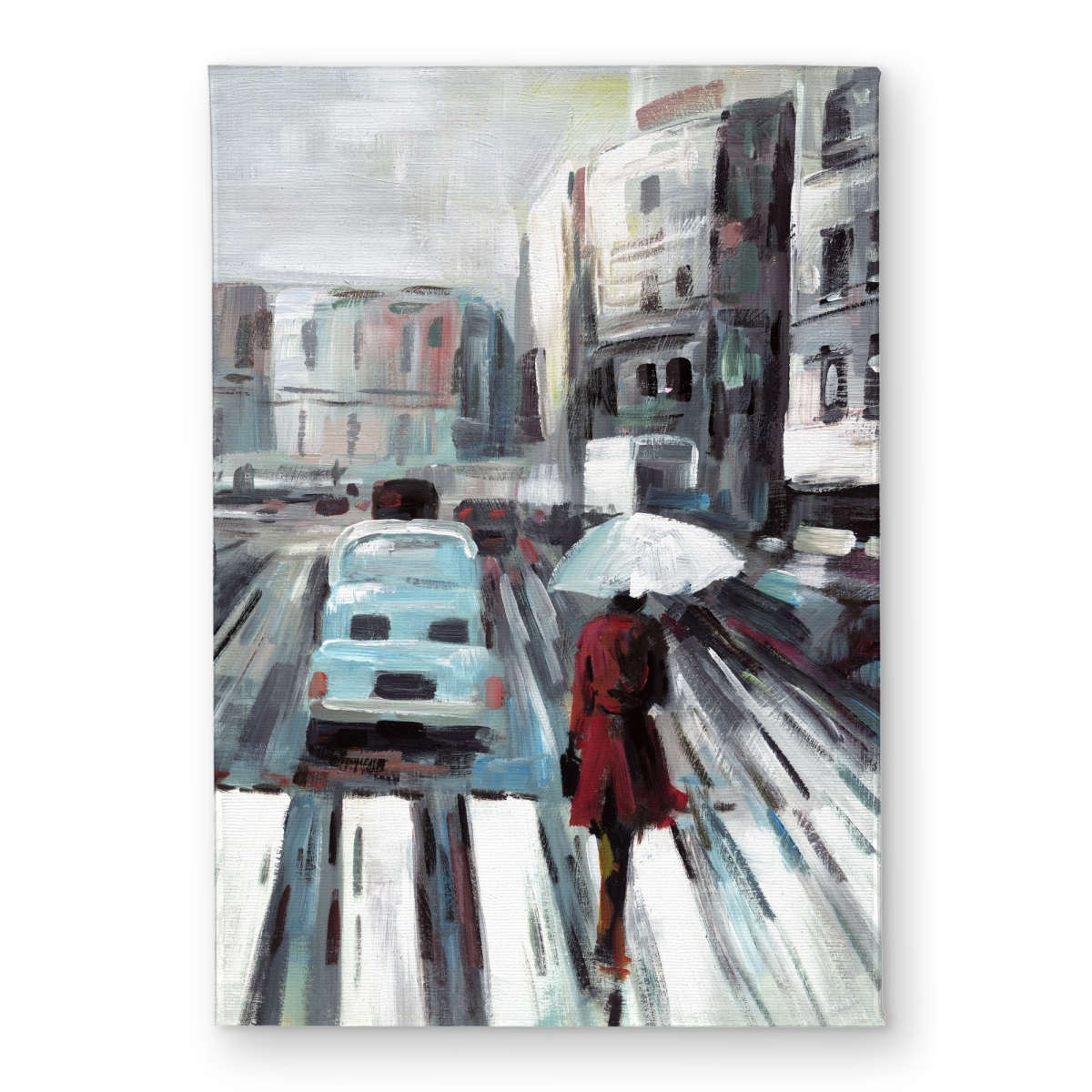 CODM1724XVTUAJ 17 x 24 in. Abstract Pedestrian Crossing Mat - Contemporary Indoor Outdoor Decor
