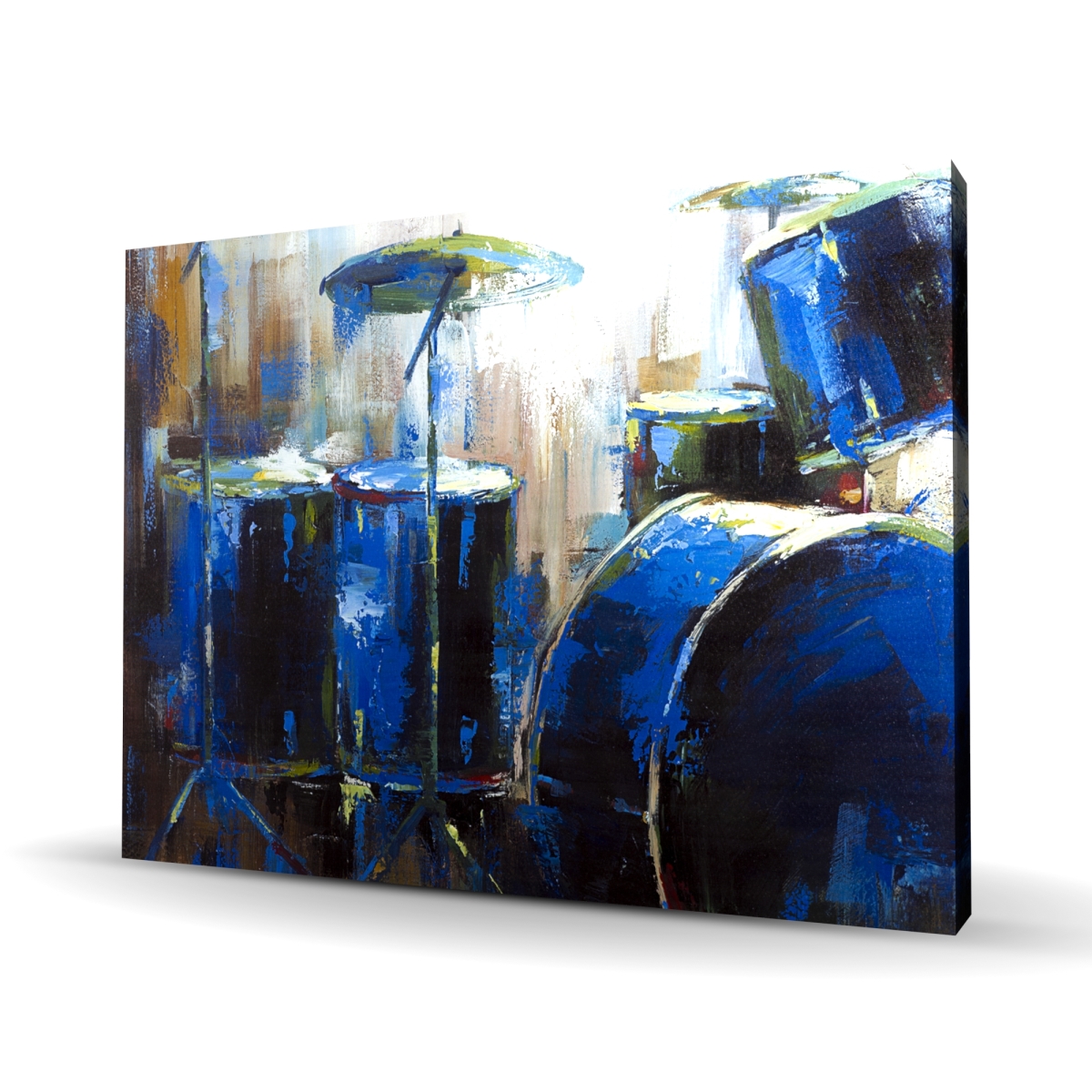 C1RC3648LNDOXM 36 x 48 in. Abstract Drums - Bedroom Canvas Art for Home Decor