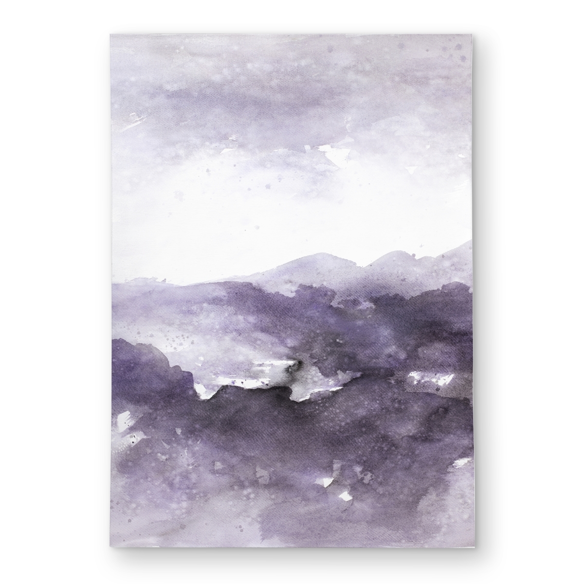 C1ROAR57UO0N56 5 x 7 ft. Purple Cloud Abstract Contemporary Outdoor Area Rug - Home Decor - Rectangle