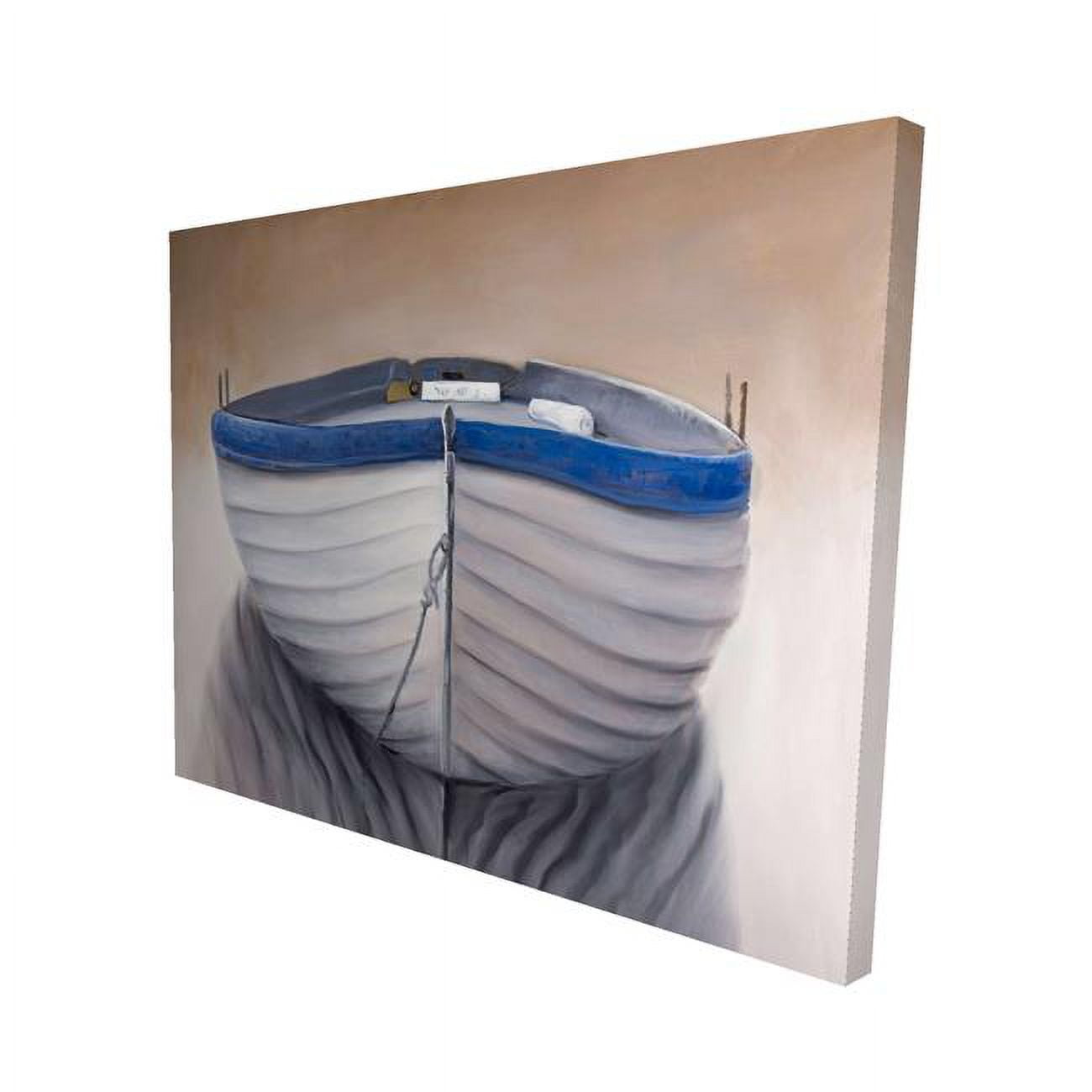 16 x 20 in. Canoe Boat-Print on Canvas