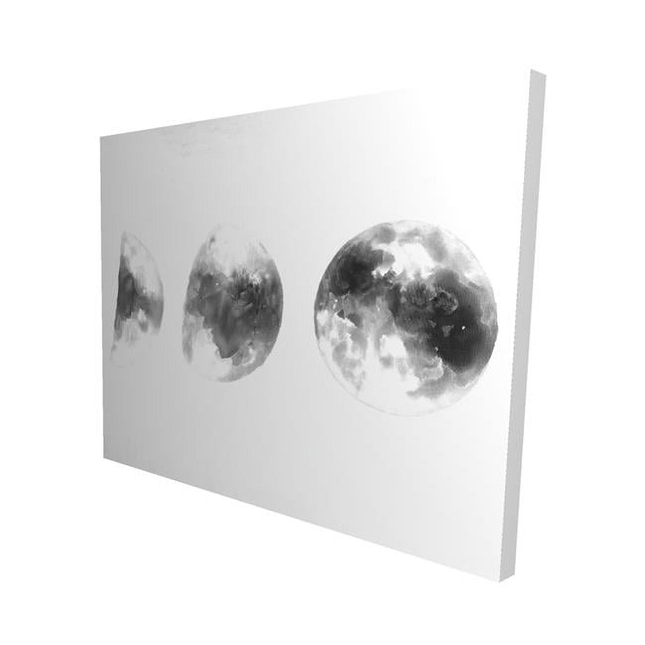 2080-1620-EA06 16 x 20 in. Eclipse In Several Phases-Print on Canvas