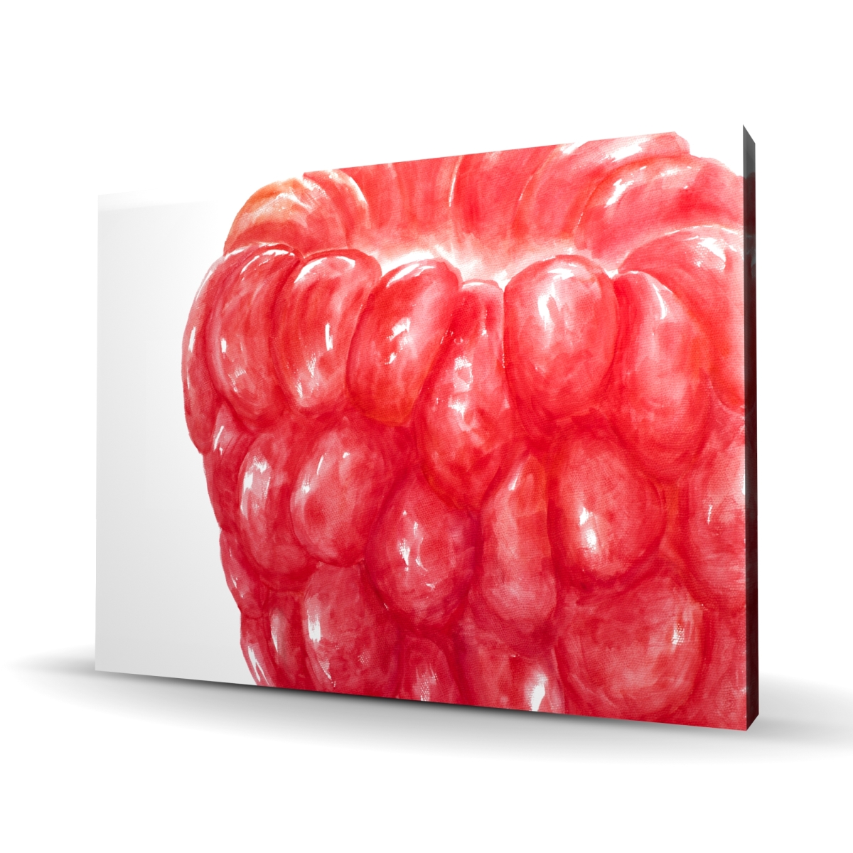 C1RC36480YJ74O 36 x 48 in. Raspberry - Gastronomy Kitchen Canvas for Home Decor