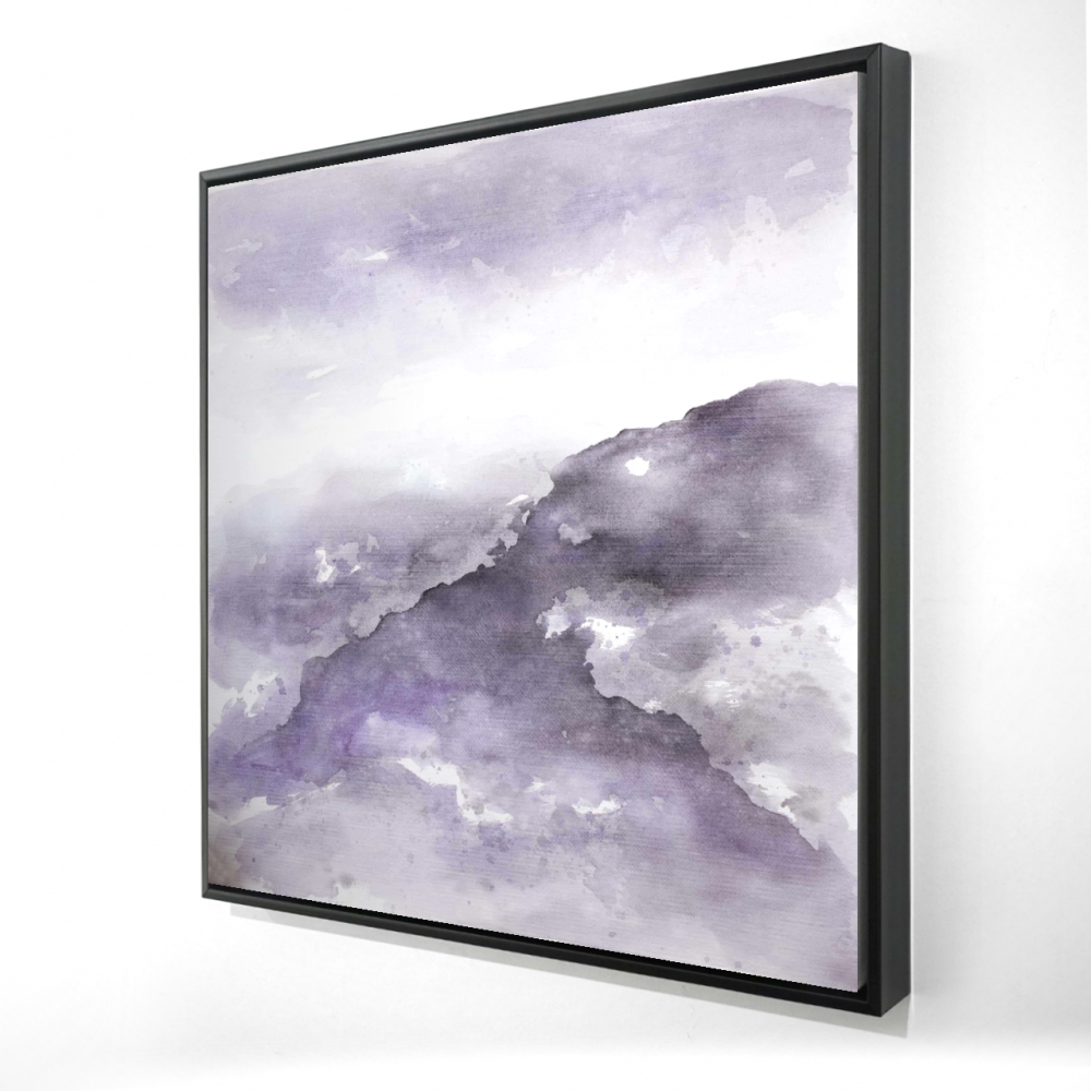 2081-3636-AB71 36 x 36 in. Nebula - Abstract Shapes Framed Canvas for Home Decor