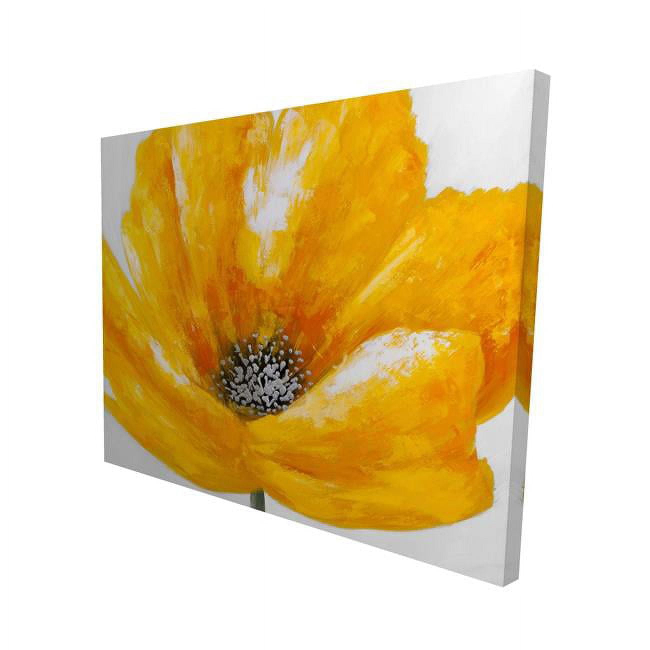 16 x 20 in. Beautiful Yellow Flower-Print on Canvas