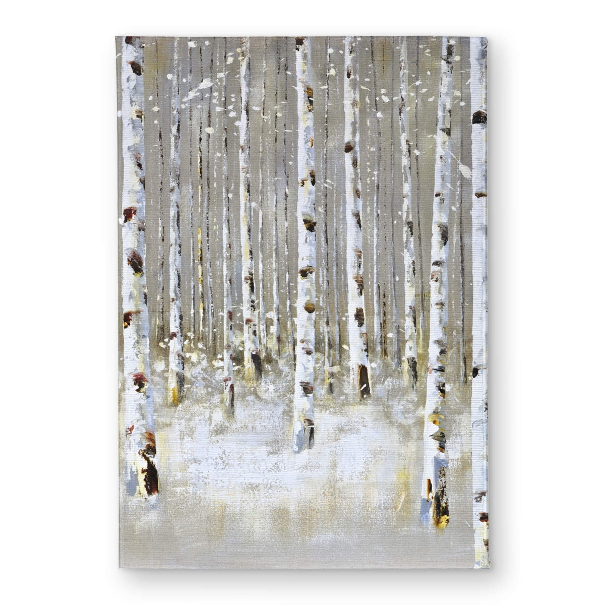 CODM1724ULL0LT 17 x 24 in. Birch Forest By Winter Door Mat - Trees Brown Home Decor