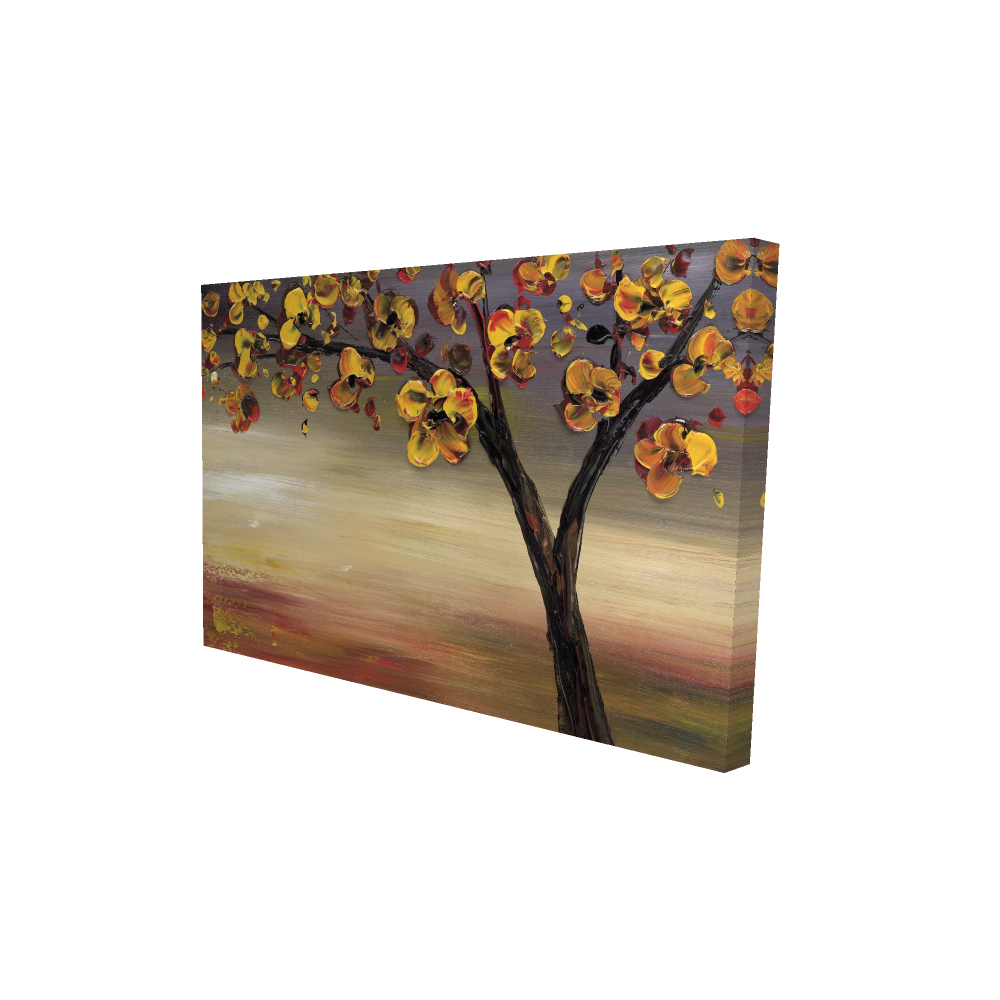 2080-2436-LA15 24 x 36 in. Fall Tree - Office Trees Canvas for Home Decor - Autumn Art