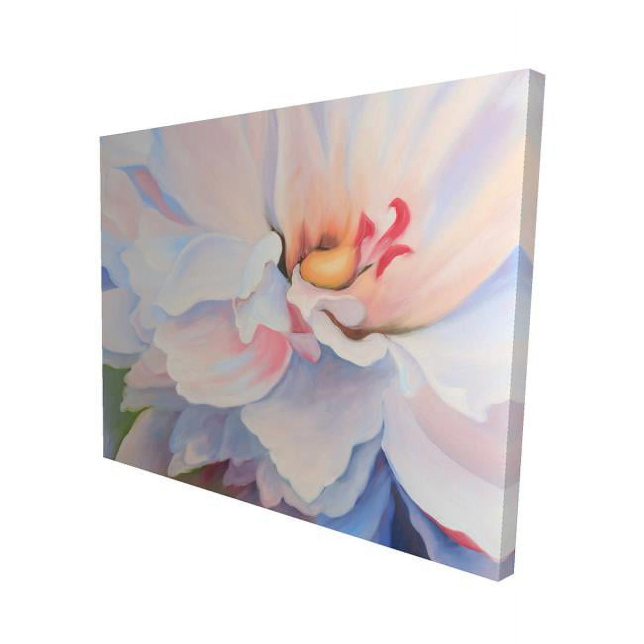 16 x 20 in. Pastel Colored Flower-Print on Canvas