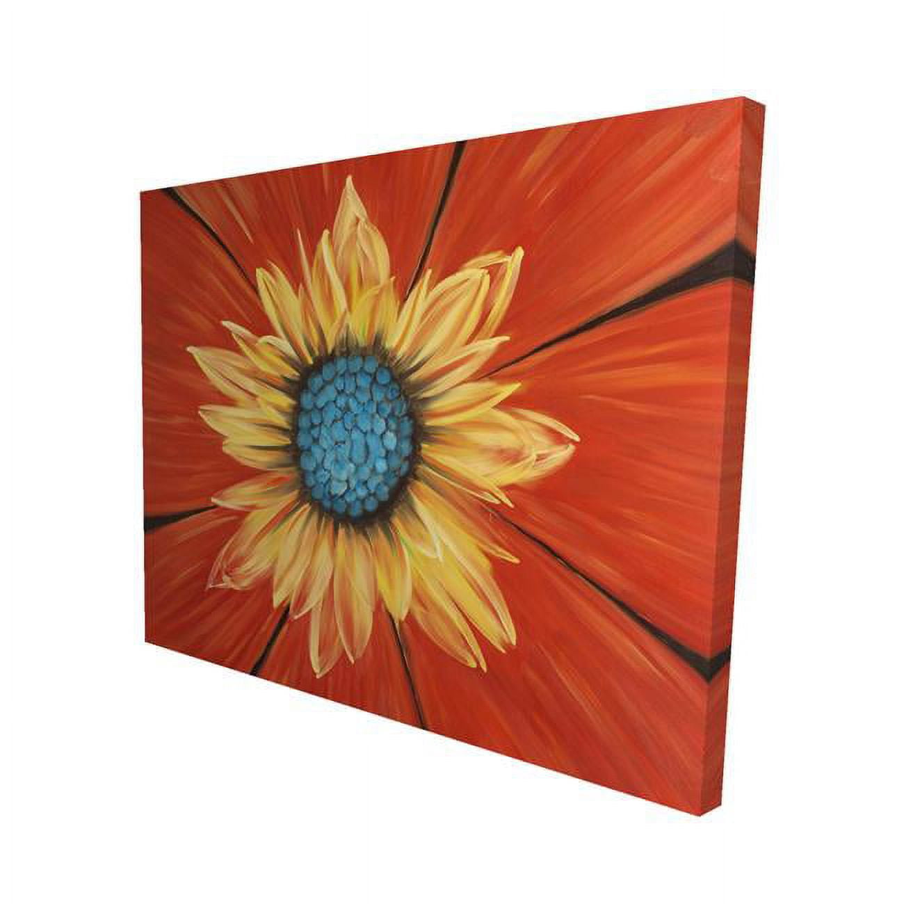 16 x 20 in. Flower Middle-Print on Canvas